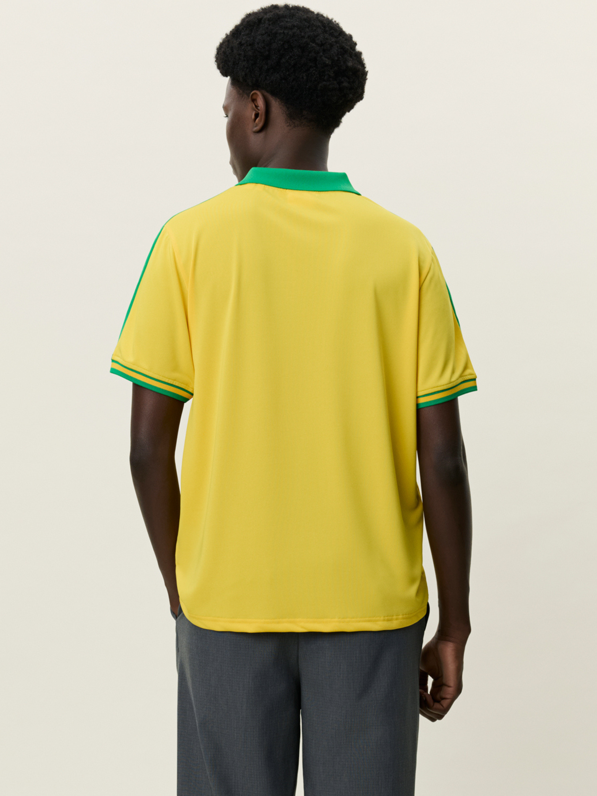 Les Deux Brazil Football Jersey Yellow Green 2026 World Cup Soccer Merch Men’s Top for Men Lightweight Soft Sport Jerseys for Guys Athens GA Georgia Kempt Menswear Store Near Ne