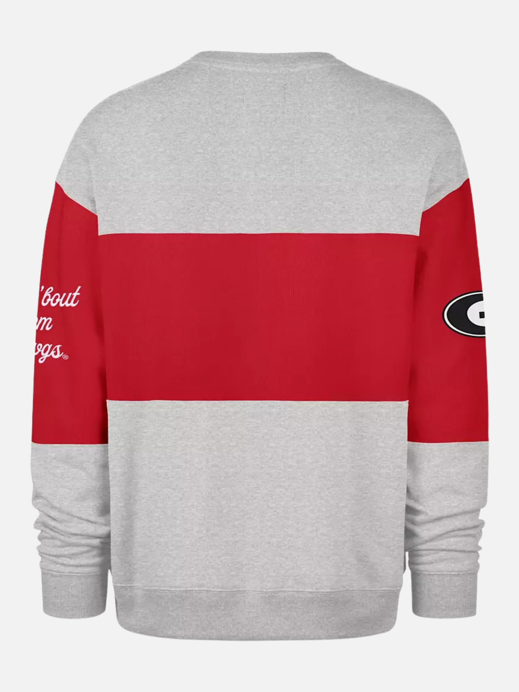 ‘47 Brand Georgia Bulldogs Blockfield Maximalist Crew - Racer Red
