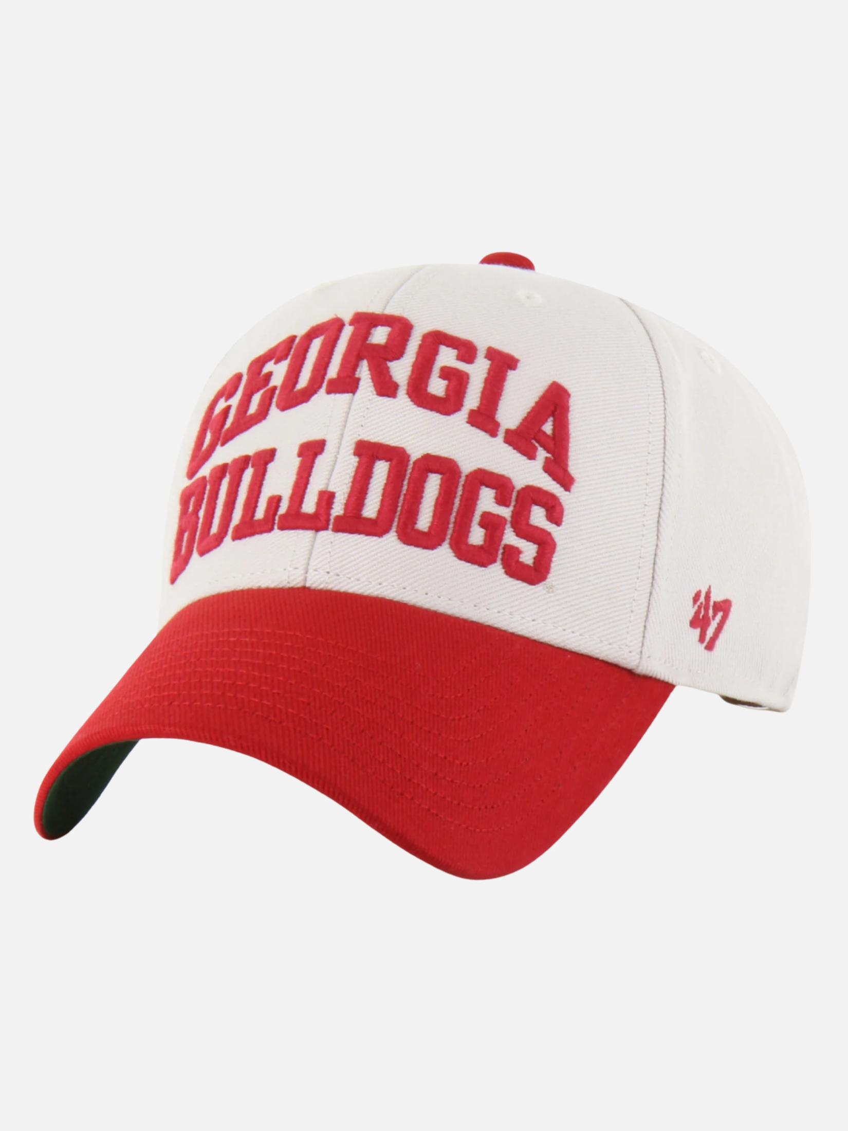 ‘47 Brand Georgia Bulldogs Broke Line Loop MVP Hat - Bone