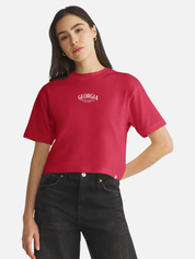 ‘47 Brand Georgia Bulldogs Hadrian Foundation Women’s Crop