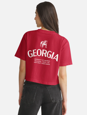 ‘47 Brand Georgia Bulldogs Hadrian Foundation Women’s Crop