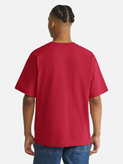 ‘47 Brand Georgia Bulldogs Mascot Mania Foundation Graphic Tee Red Short Sleeve Dawgs Fan UGA Sports Gear  - Model Back