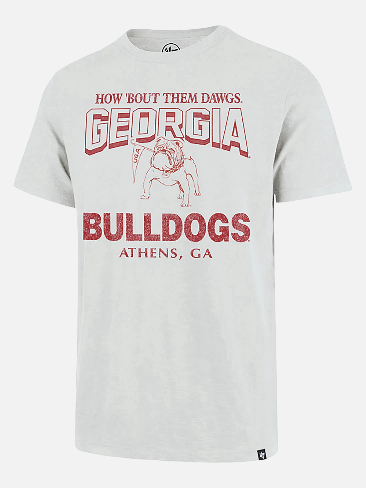 ‘47 Brand Georgia Bulldogs Head on Scrum Tee