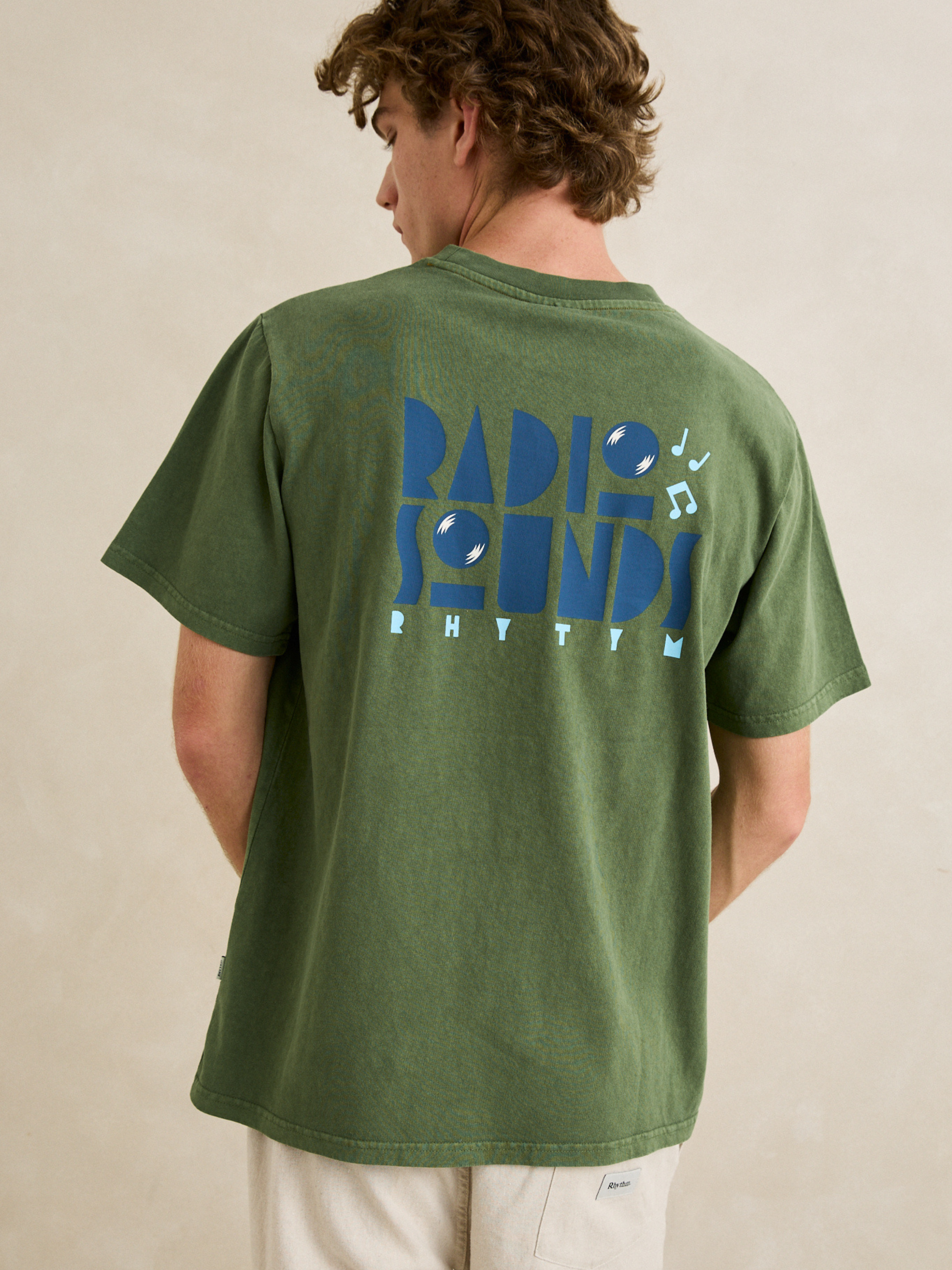 Rhythm Radio Sounds Vintage SS Short Sleeve T-Shirt Men’s Graphic Tees for Men Summer Tops Vintage Fit Style Athens GA Georgia Kempt Menswear Store Near Me