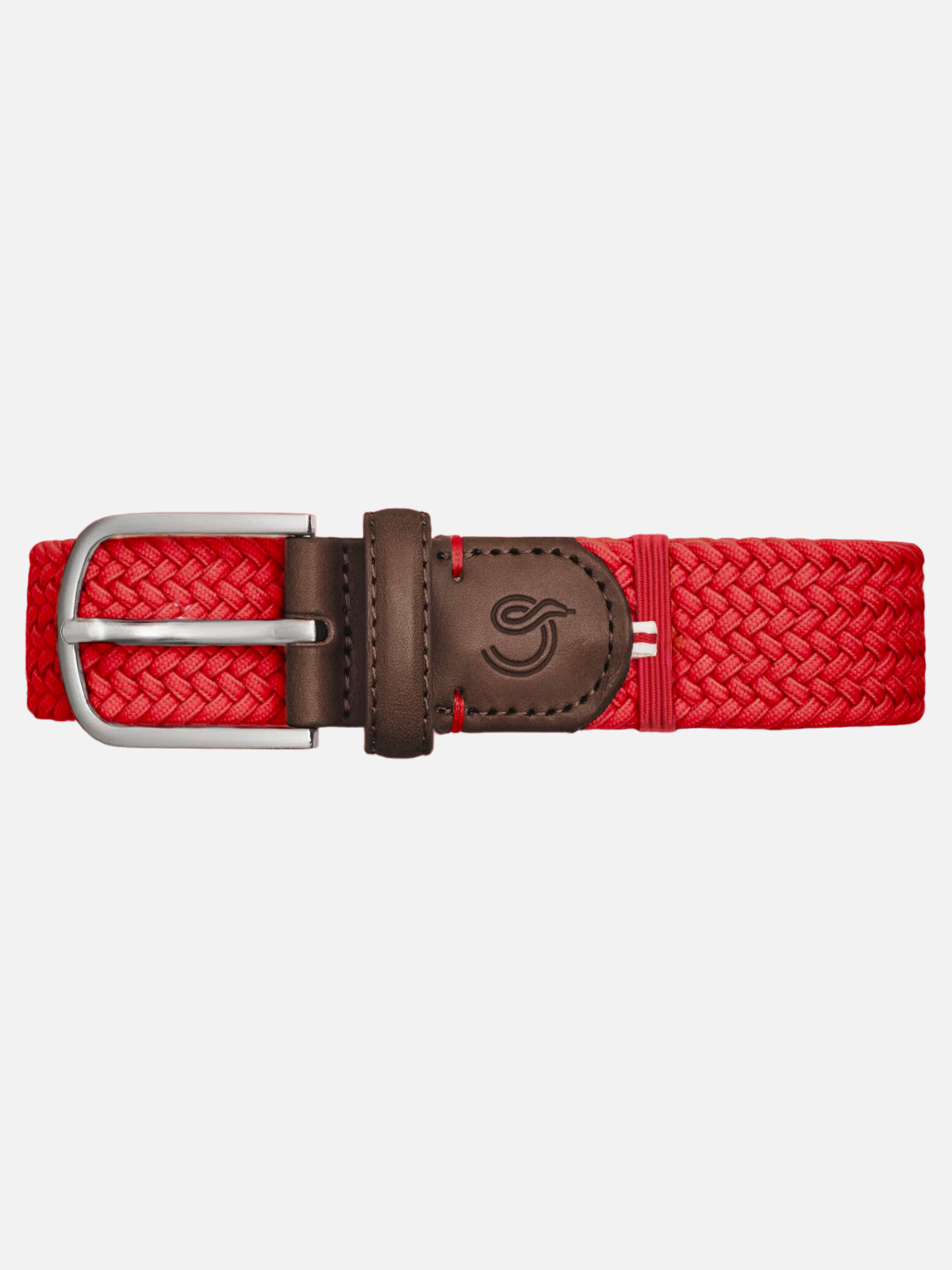 La Boucle Brussels Mono Belt - Red
