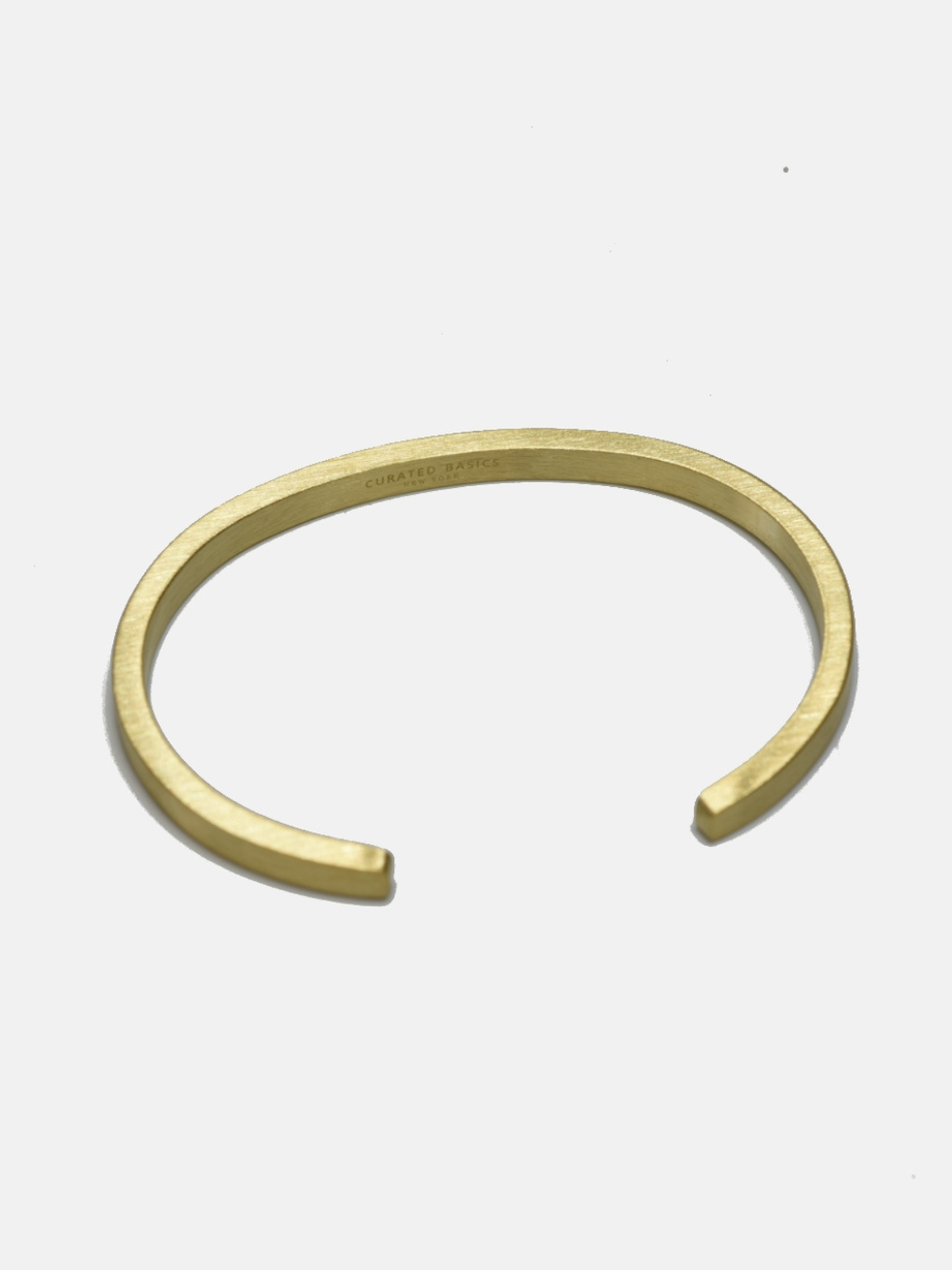 Flat Brass Cuff