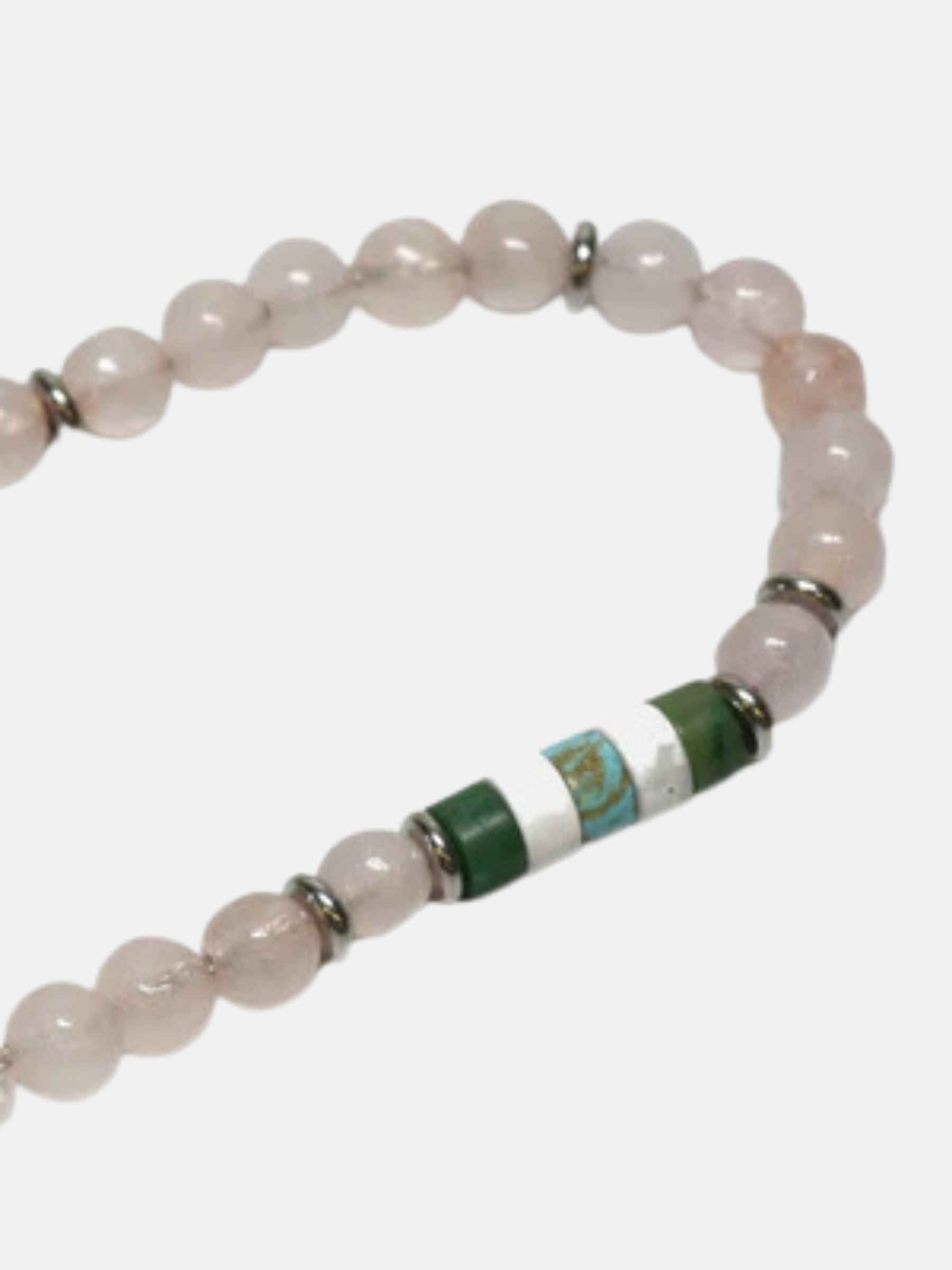curated basics 4mm quartz beaded bracelet assorted turquoise handmade jewelry kempt athens ga georgia men's clothing store