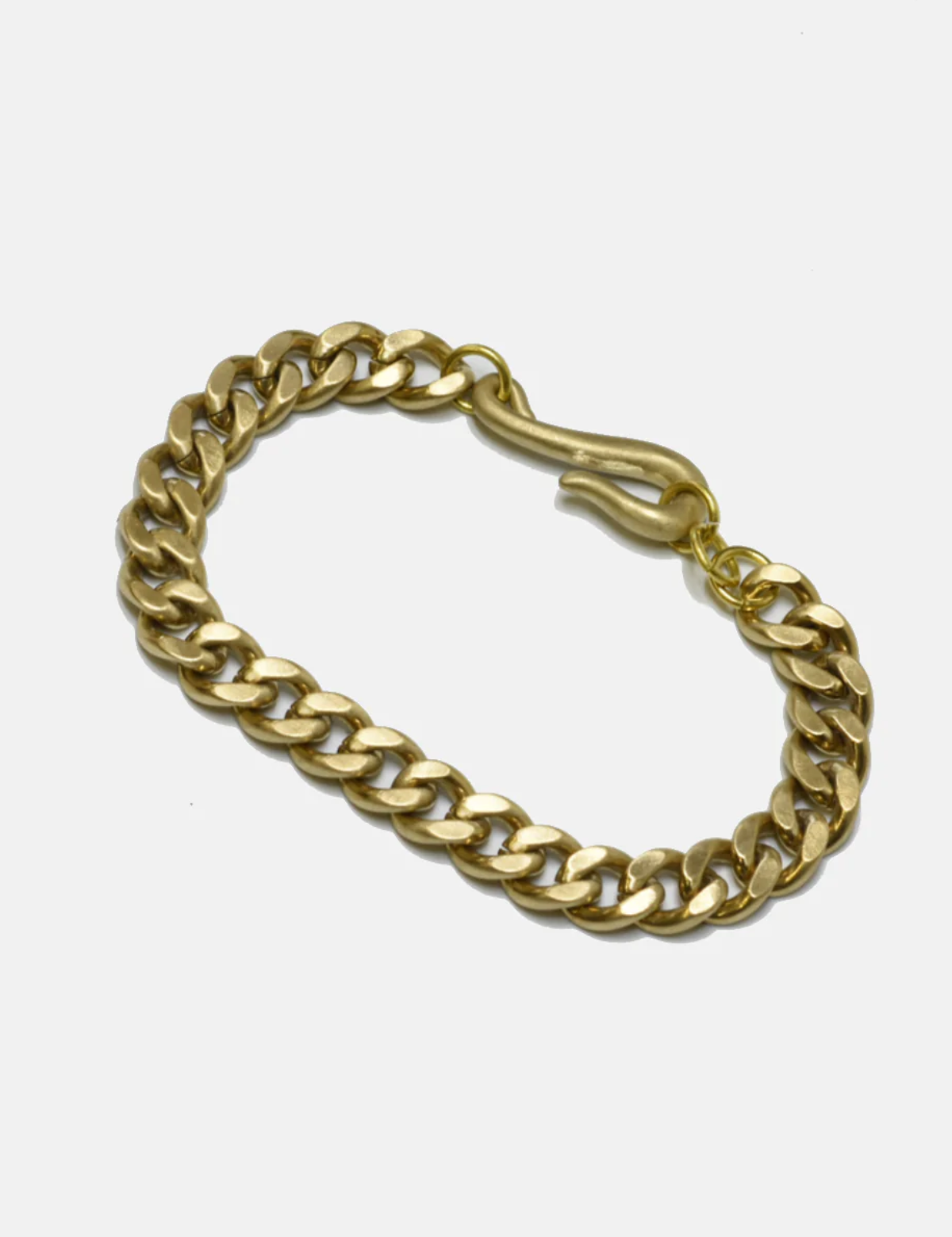 curated basics curb chain bracelet with fish hook kempt athens ga georgia men's clothing jewelry store