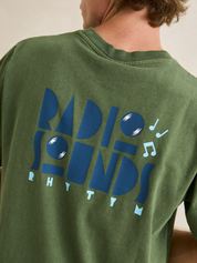 Rhythm Radio Sounds Vintage SS Short Sleeve T-Shirt Men’s Graphic Tees for Men Summer Tops Vintage Fit Style Athens GA Georgia Kempt Menswear Store Near Me