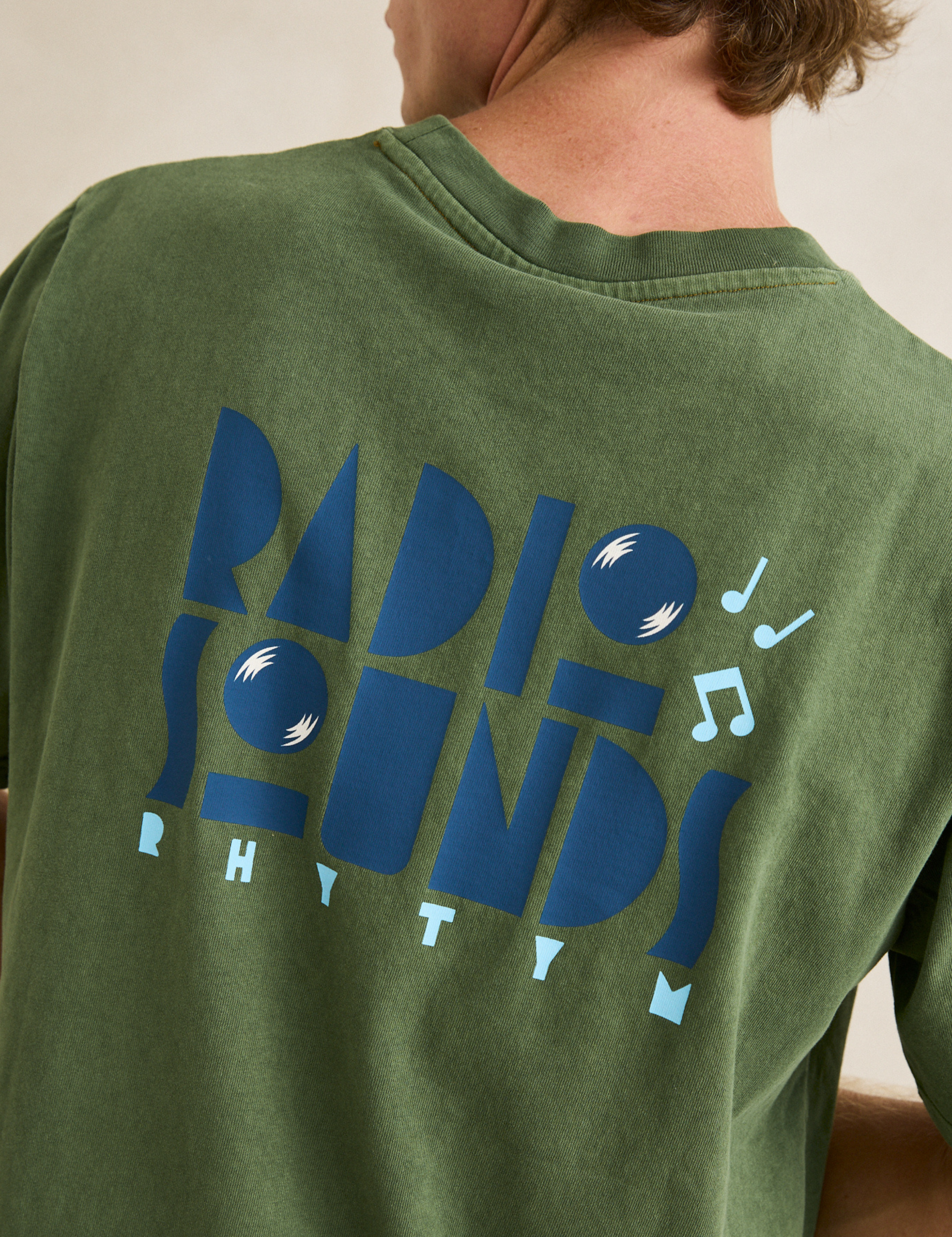 Rhythm Radio Sounds Vintage SS Short Sleeve T-Shirt Men’s Graphic Tees for Men Summer Tops Vintage Fit Style Athens GA Georgia Kempt Menswear Store Near Me