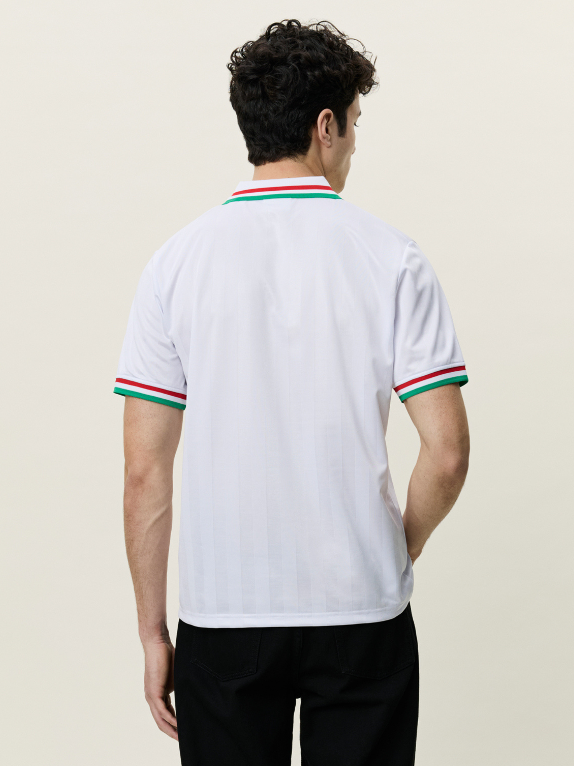 Les Deux Italy Football Jersey Ivory 2026 World Cup Soccer Merch Men’s Top for Men Lightweight Soft Sport Jerseys for Guys Athens GA Georgia Kempt Menswear Store Near Ne