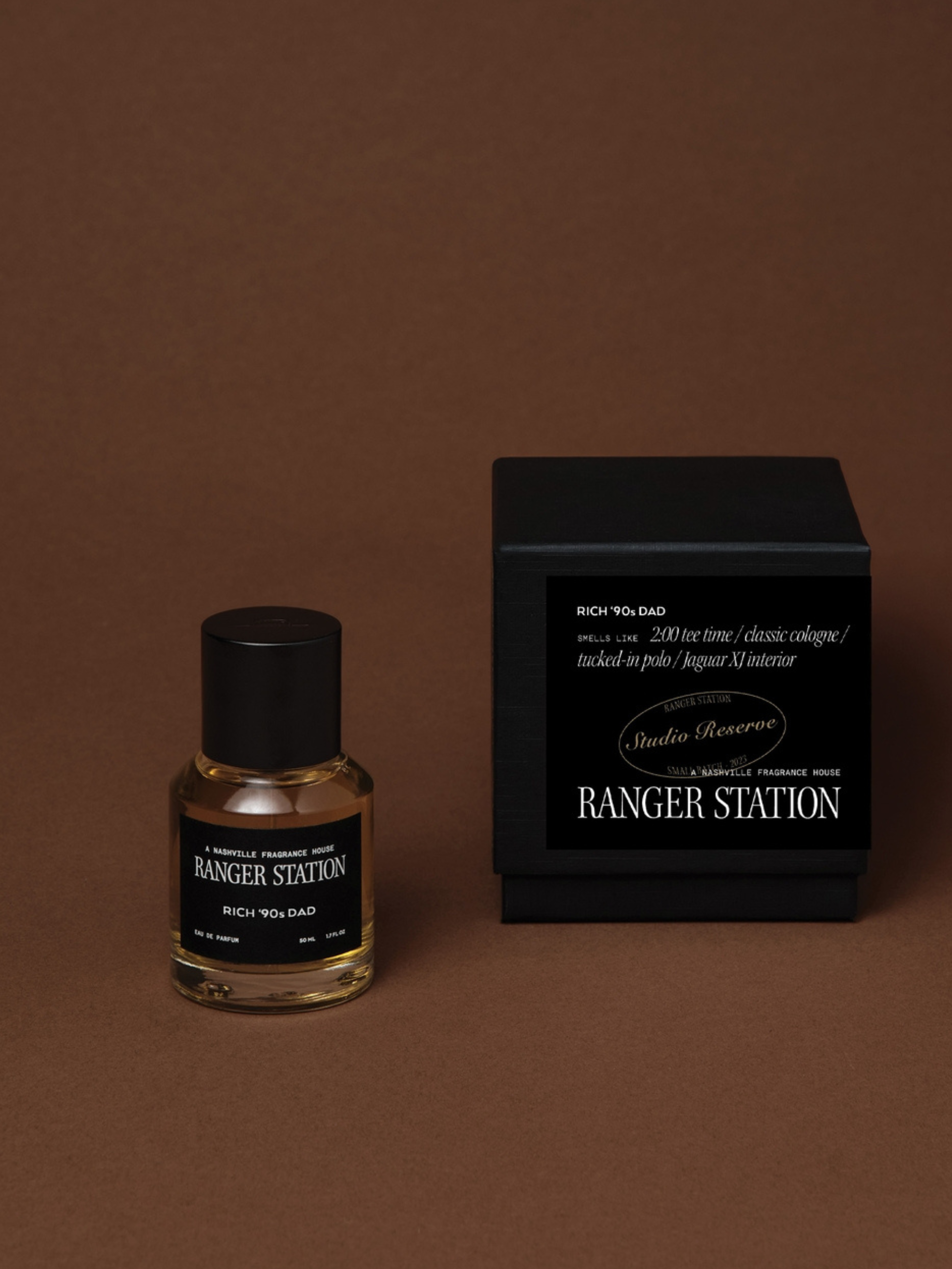 Ranger Station Eau De Parfum Men’s Cologne Rich 90s Dad Studio Reserve Perfume for Men Athens GA Georgia Kempt Menswear Store Near Me Gifts Near Me Father’s Day Gift 