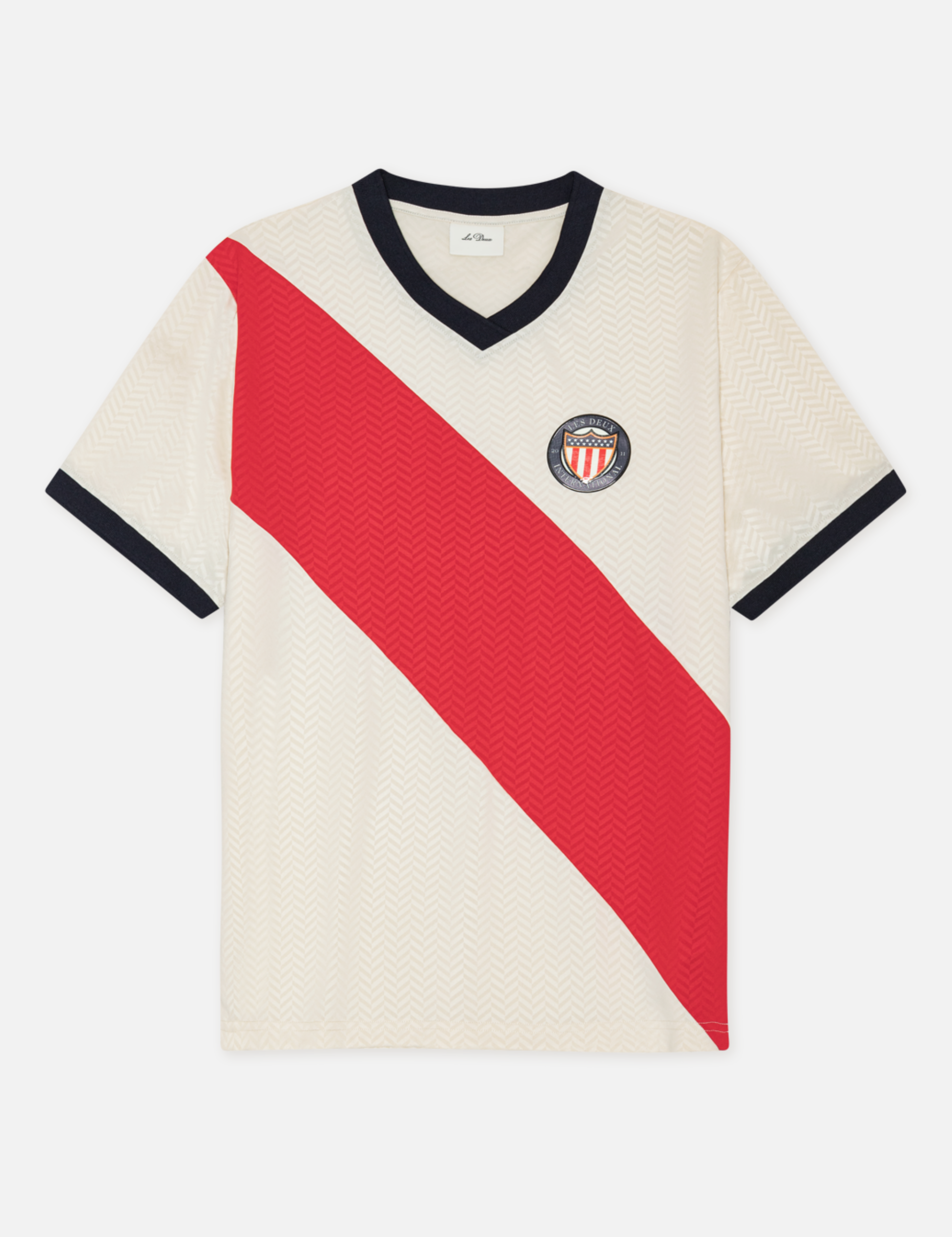 Les Deux USA United States of America Football Jersey Ivory White 2026 World Cup Soccer Merch Men’s Top for Men Lightweight Soft Sport Jerseys for Guys Athens GA Georgia Kempt Menswear Store Near Ne