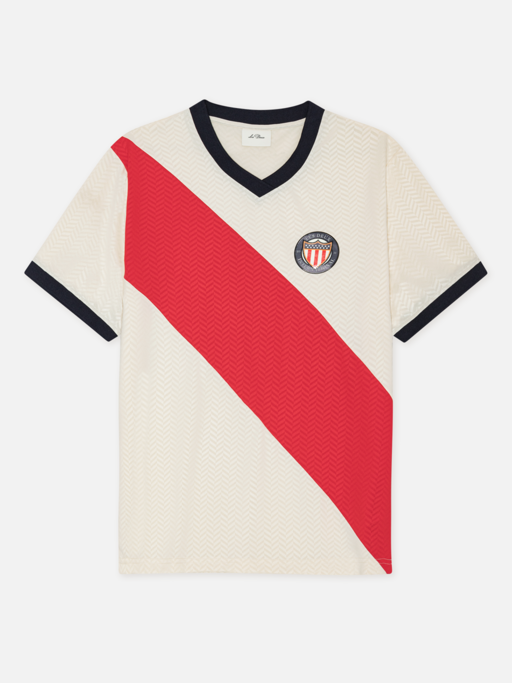 Les Deux USA United States of America Football Jersey Ivory White 2026 World Cup Soccer Merch Men’s Top for Men Lightweight Soft Sport Jerseys for Guys Athens GA Georgia Kempt Menswear Store Near Ne