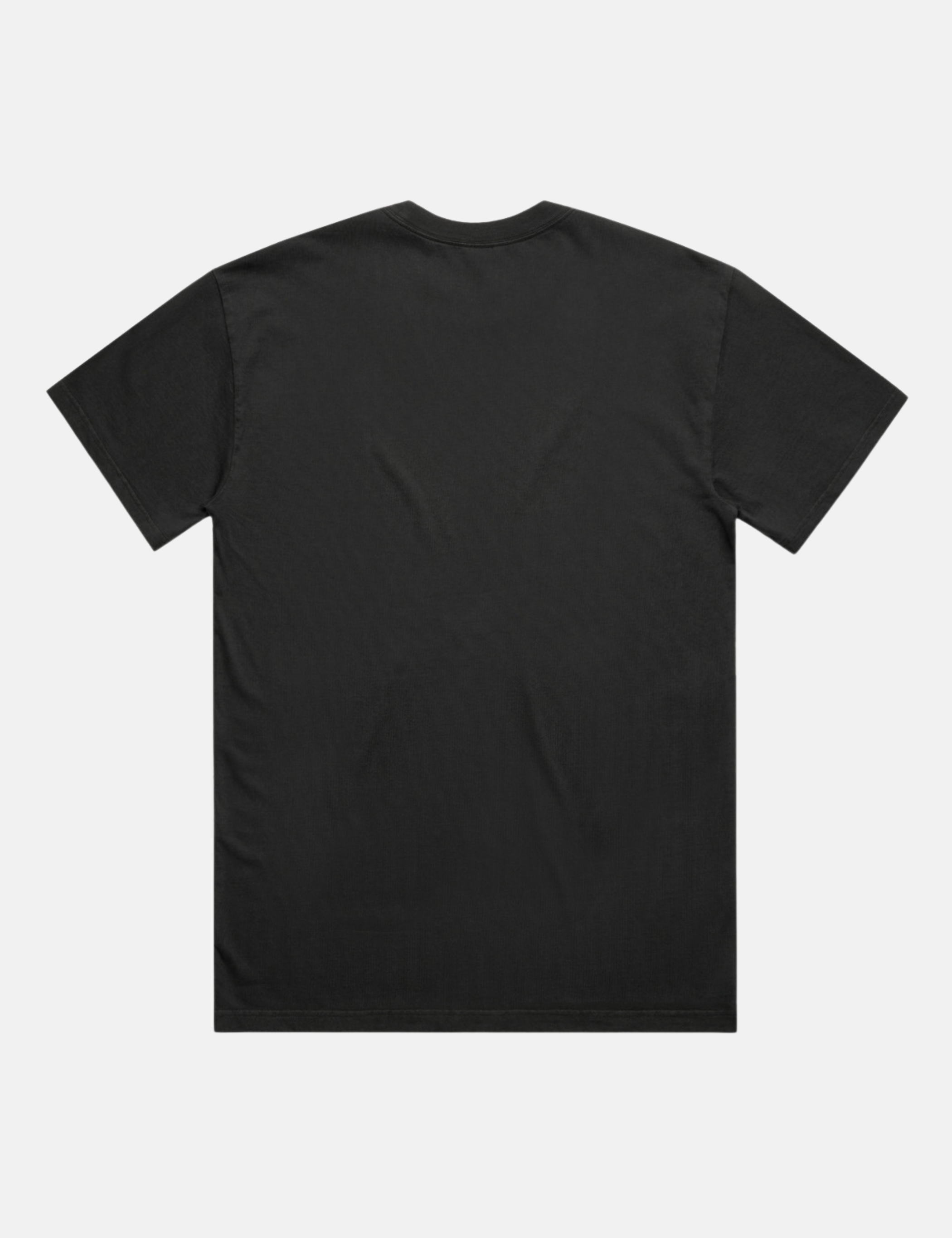 AS Colour Heavyweight Relaxed Tee Faded Coal Black Plain T-Shirt for Men Athens GA Georgia Kempt Menswear Store Near Me