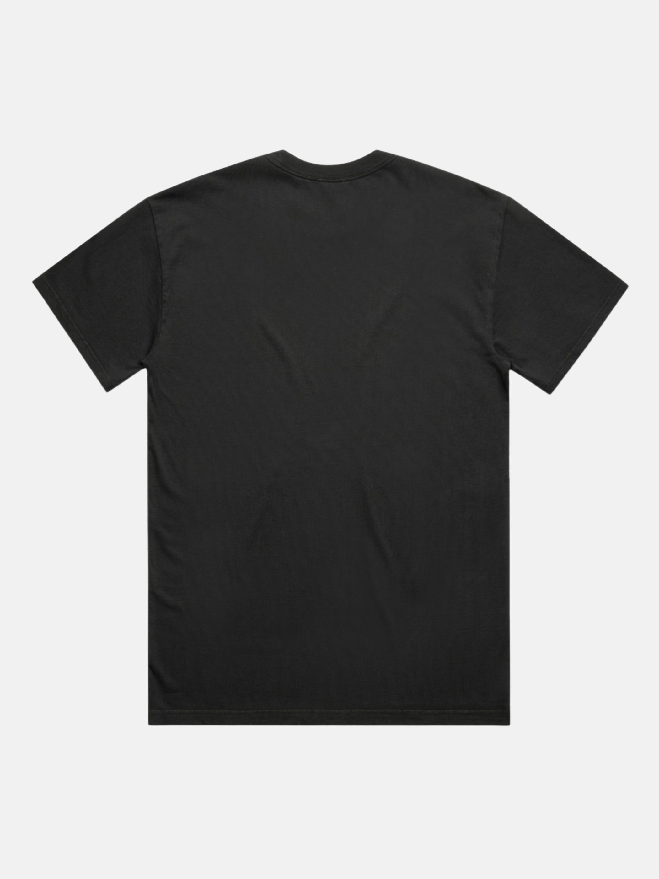 AS Colour Heavyweight Relaxed Tee Faded Coal Black Plain T-Shirt for Men Athens GA Georgia Kempt Menswear Store Near Me
