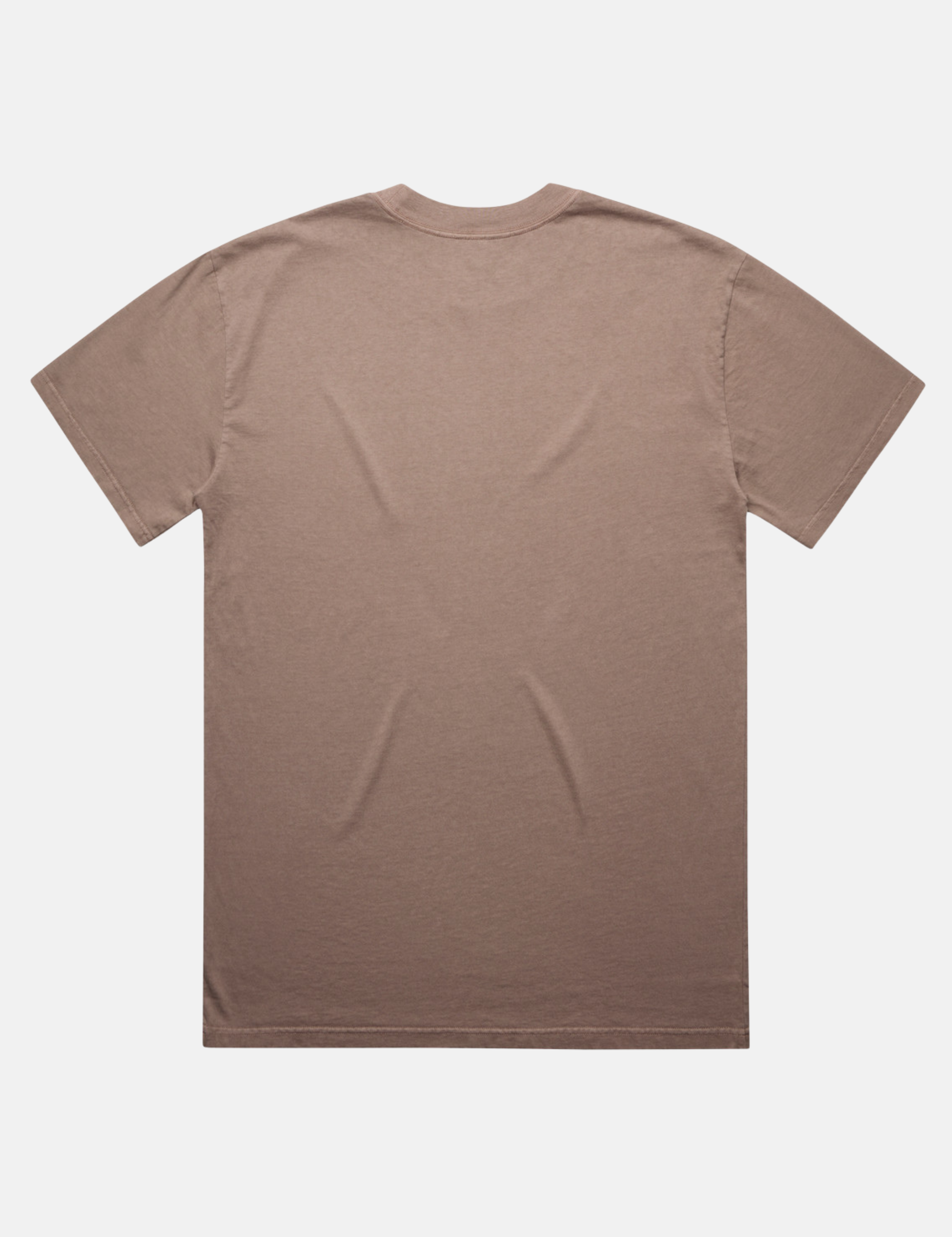 AS Colour Heavyweight Relaxed Tee Faded Mushroom Taupe Plain T-Shirt for Men Athens GA Georgia Kempt Menswear Store Near Me