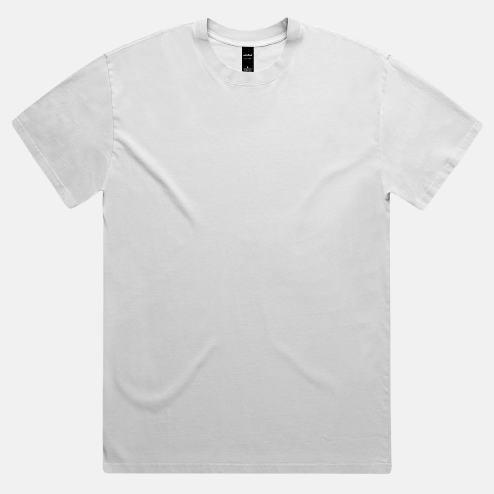 AS Colour Heavyweight Relaxed Tee Faded White Plain T-Shirt for Men Athens GA Georgia Kempt Menswear Store Near Me