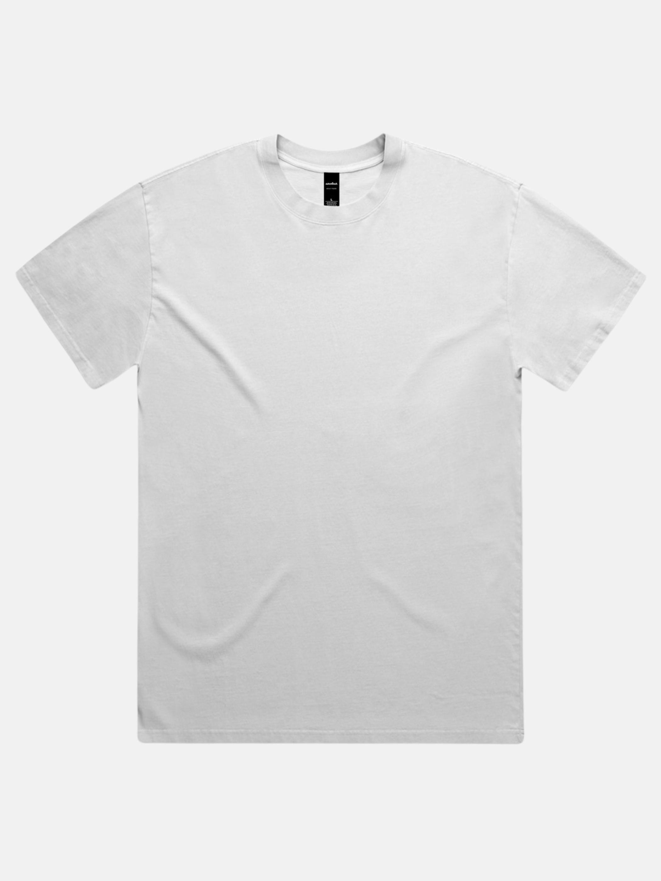 AS Colour Heavyweight Relaxed Tee Faded White Plain T-Shirt for Men Athens GA Georgia Kempt Menswear Store Near Me