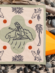 Bandits Bandanas Cotton Bandanas Accessories for Men Unisex Accessory Gifts for Him Her Athens GA Georgia Kempt Menswear Store Near Me