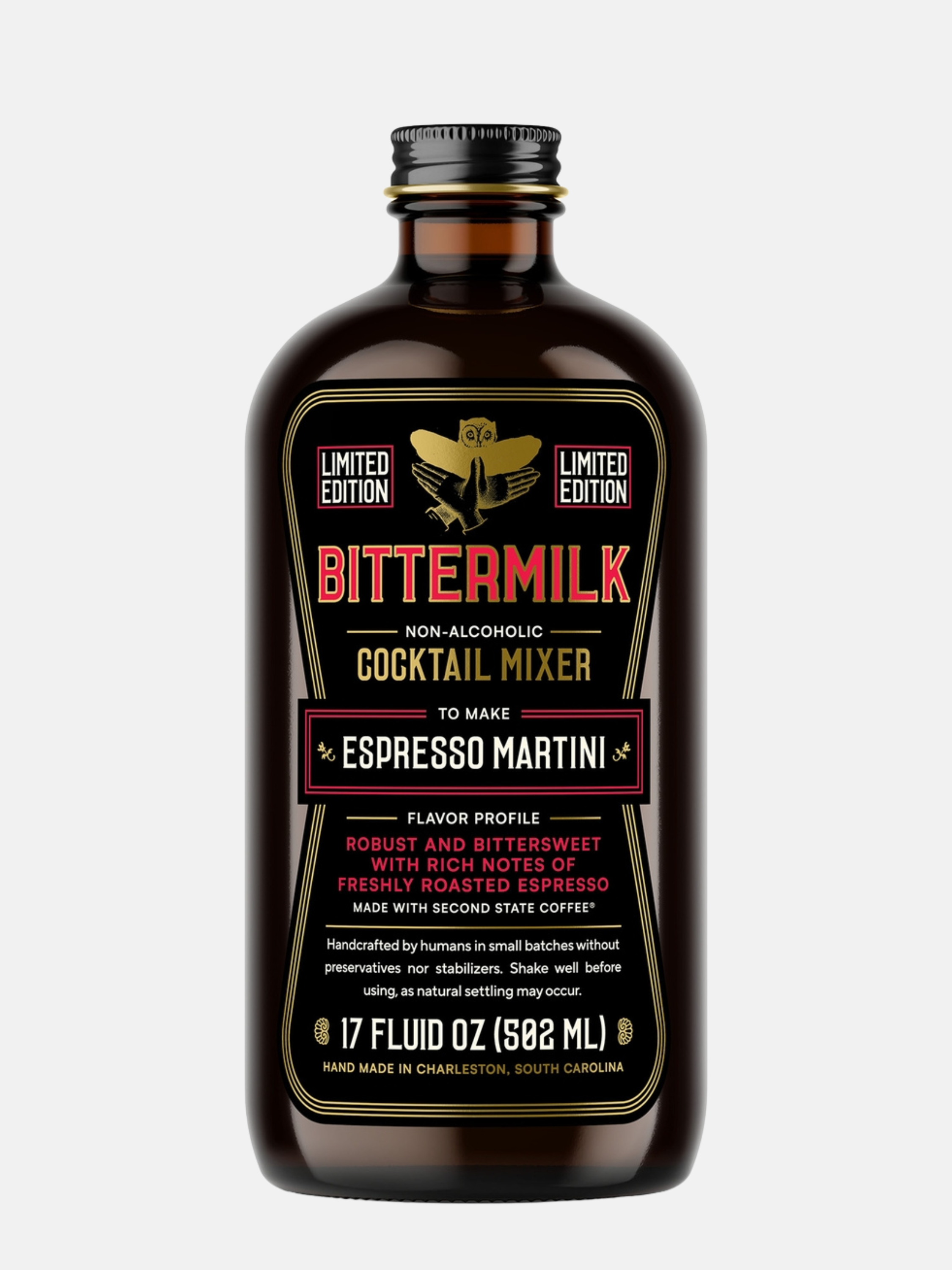Bittermilk Bottling Co. Espresso Martini Cocktail Mixer Holiday Gifts for Him Christmas Ideas for Husband Stocking Stuffer Bar Non Alcoholic Athens GA Georgia Kempt Menswear Store Near Me 