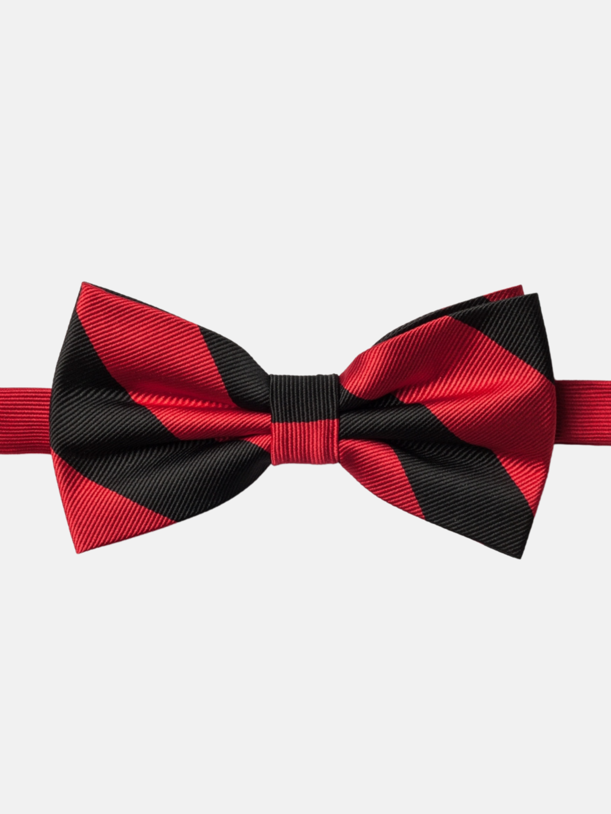 Wild Ties Georgia Bulldogs UGA Dawgs Red and Black Stripe Pre-tied Bowtie Ties for Men Men’s Accessories Athens GA Georgia Kempt Menswear Store Near Me