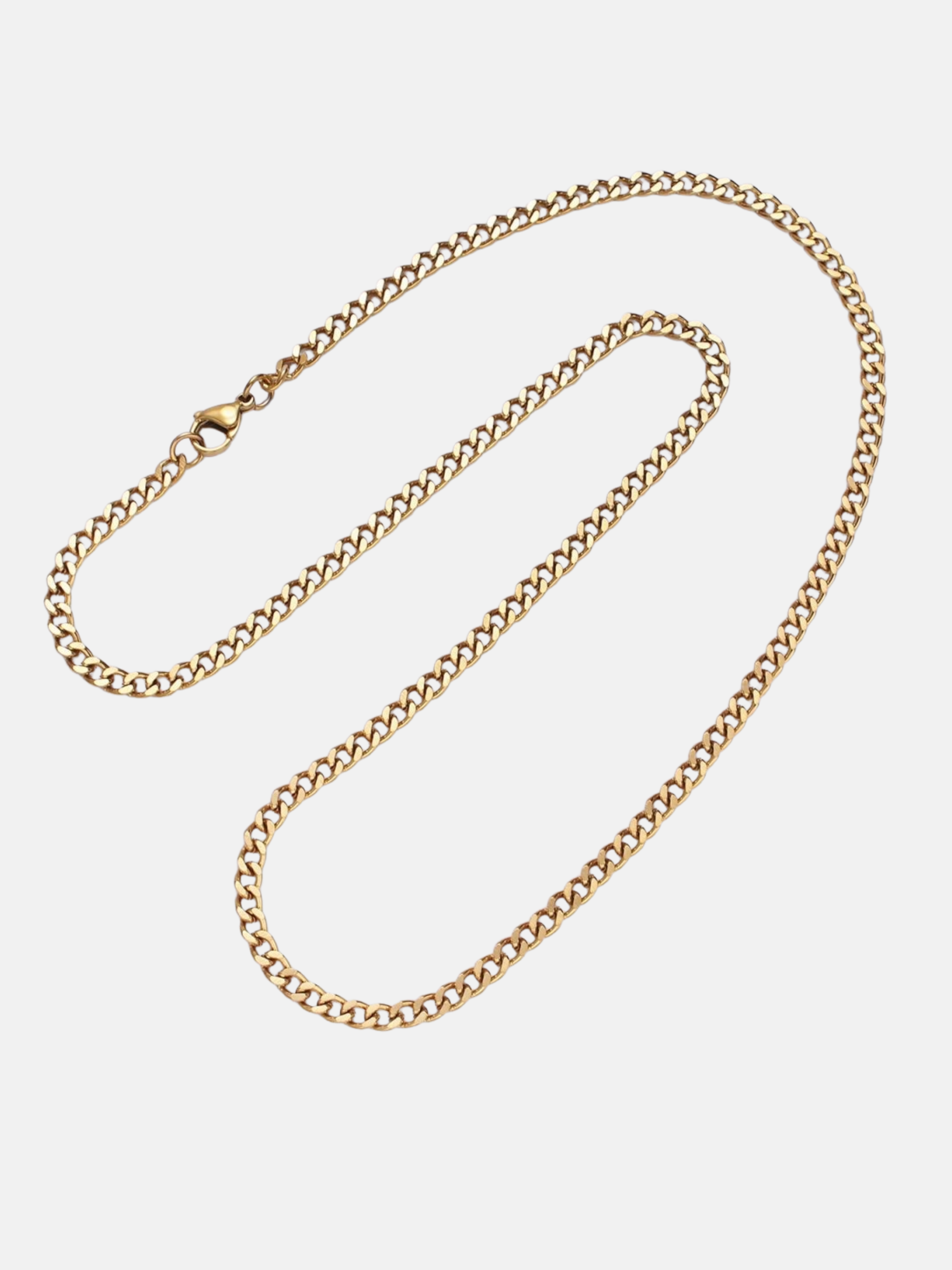 4mm Wide Cuban Link Chain