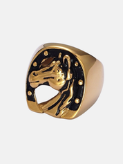 Lucky Horse Shoe Ring