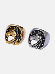 Lucky Horse Shoe Ring