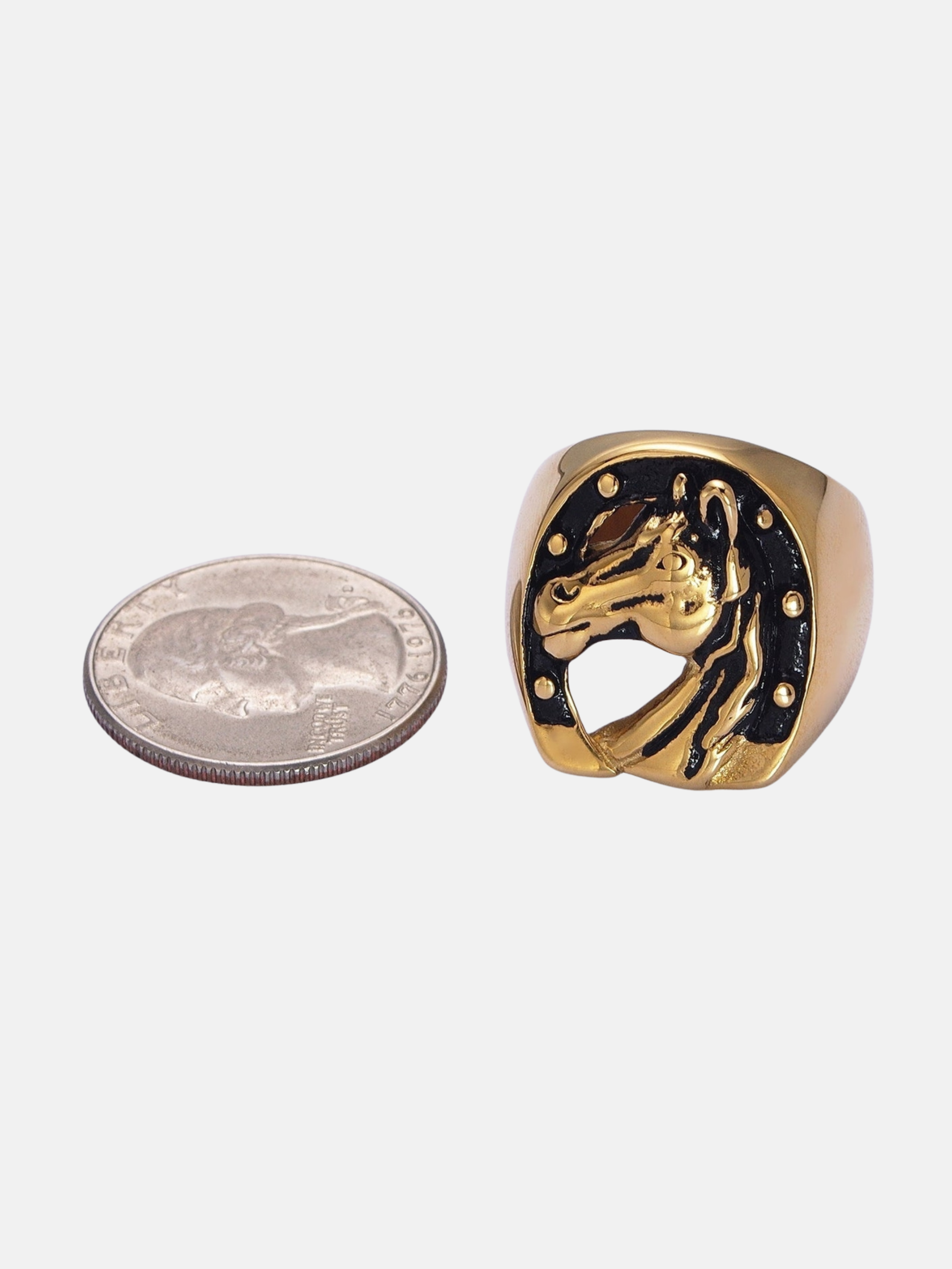 Lucky Horse Shoe Ring
