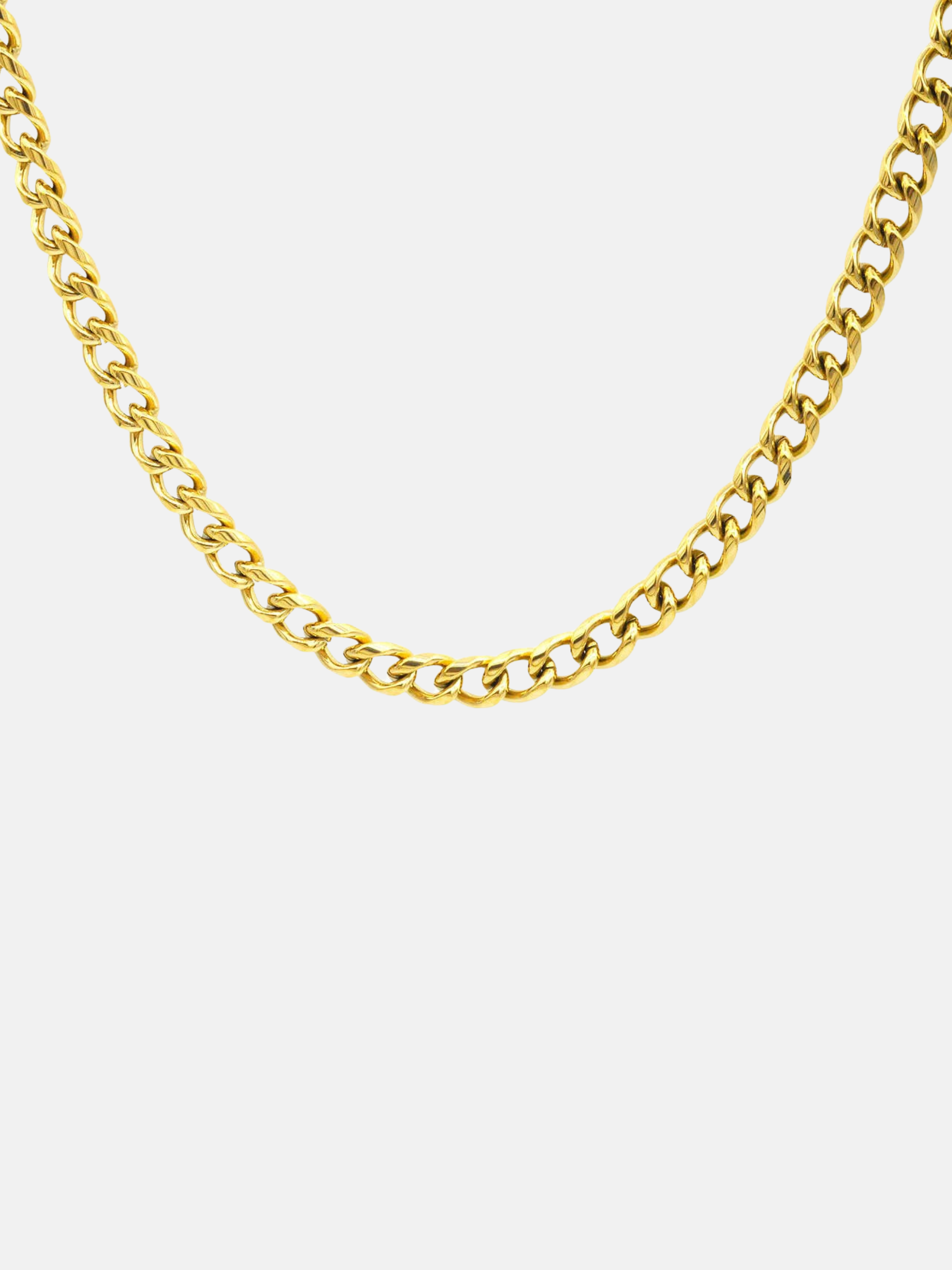 5mm Gold Miami Cuban Chain with Box Lock