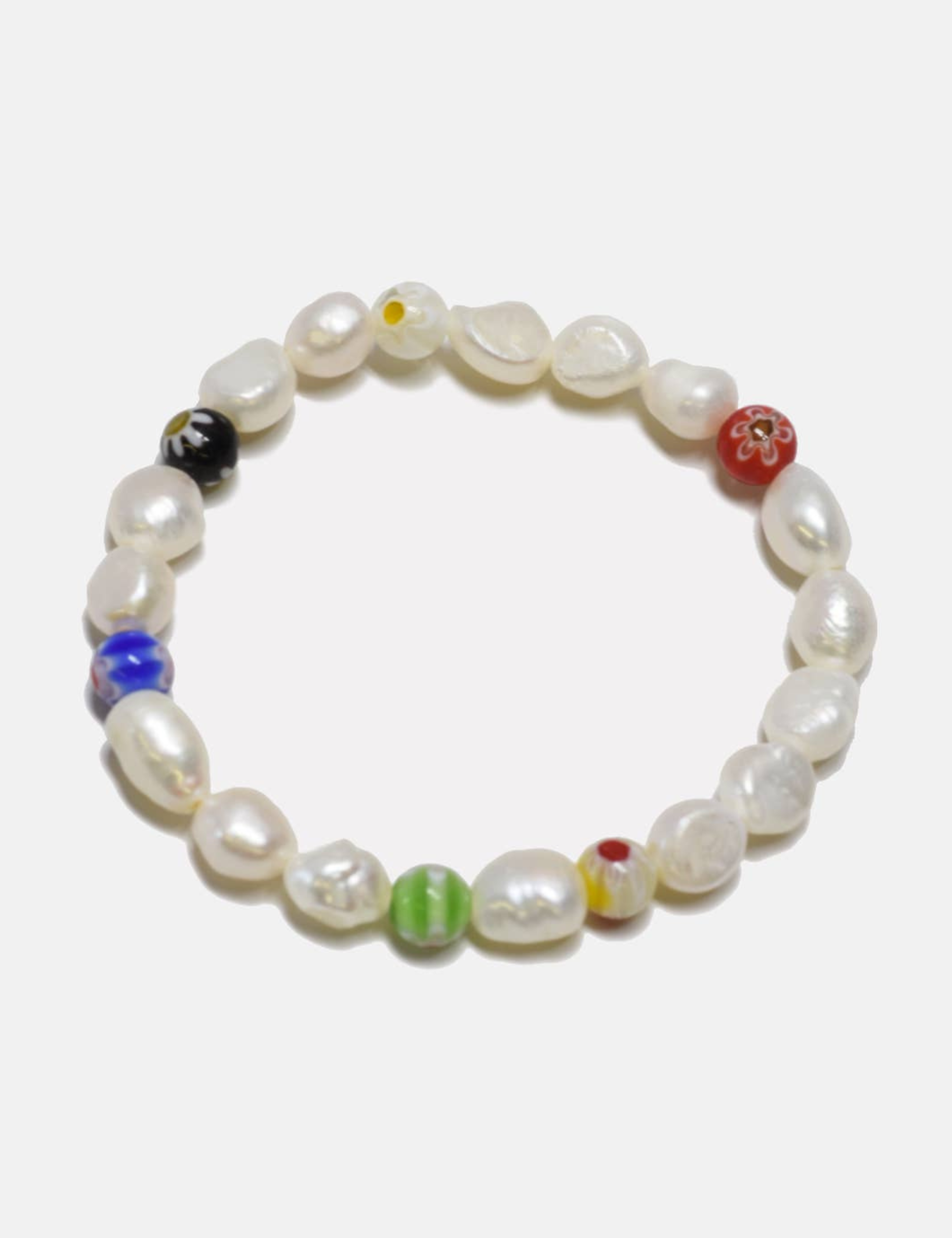 Curated Basics Baroque Pearl Bracelet Men’s Accessories Jewelry for Men Stretchy Athens GA Georgia Kempt Menswear Store Near Me