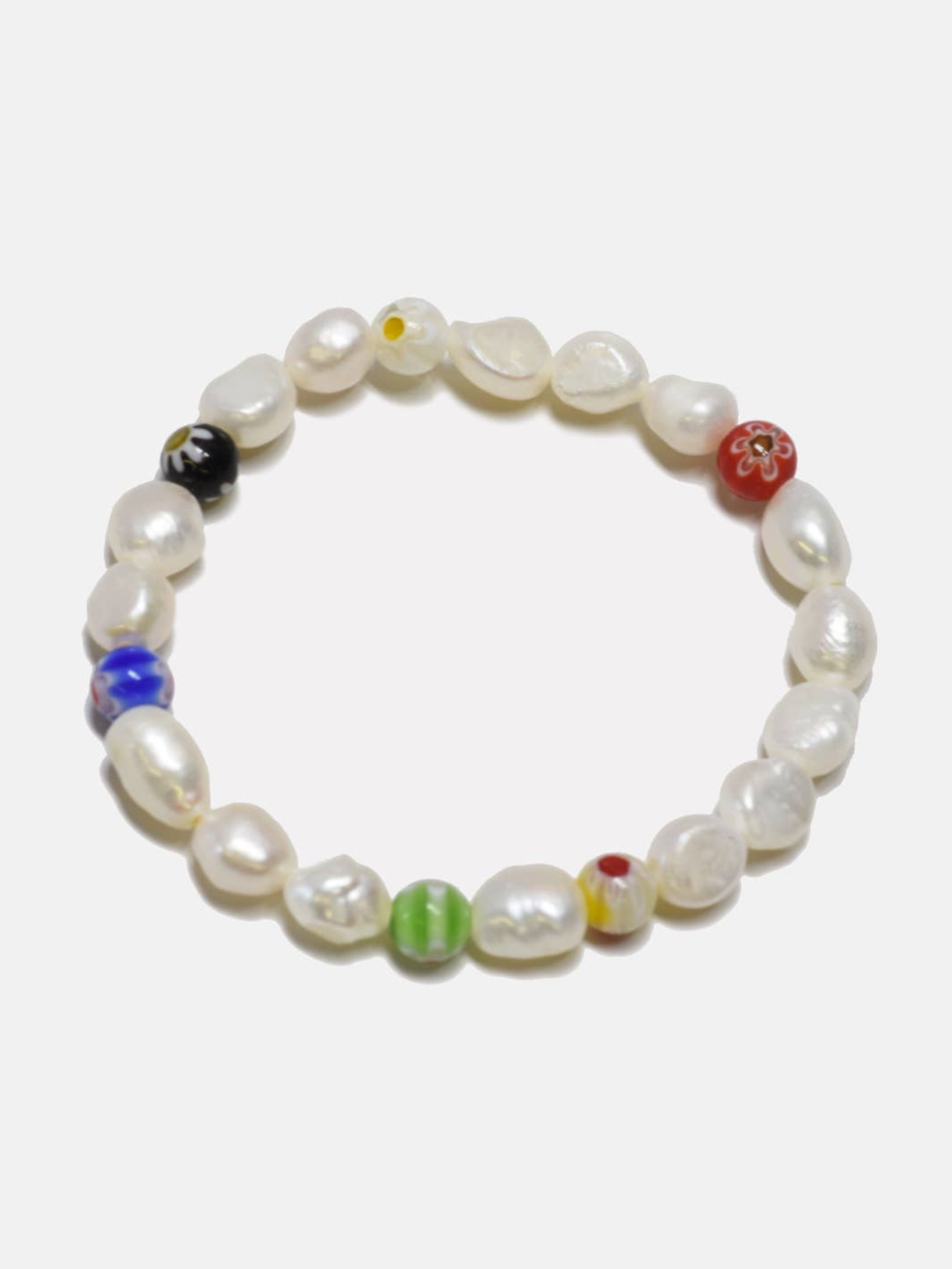 Curated Basics Baroque Pearl Bracelet Men’s Accessories Jewelry for Men Stretchy Athens GA Georgia Kempt Menswear Store Near Me