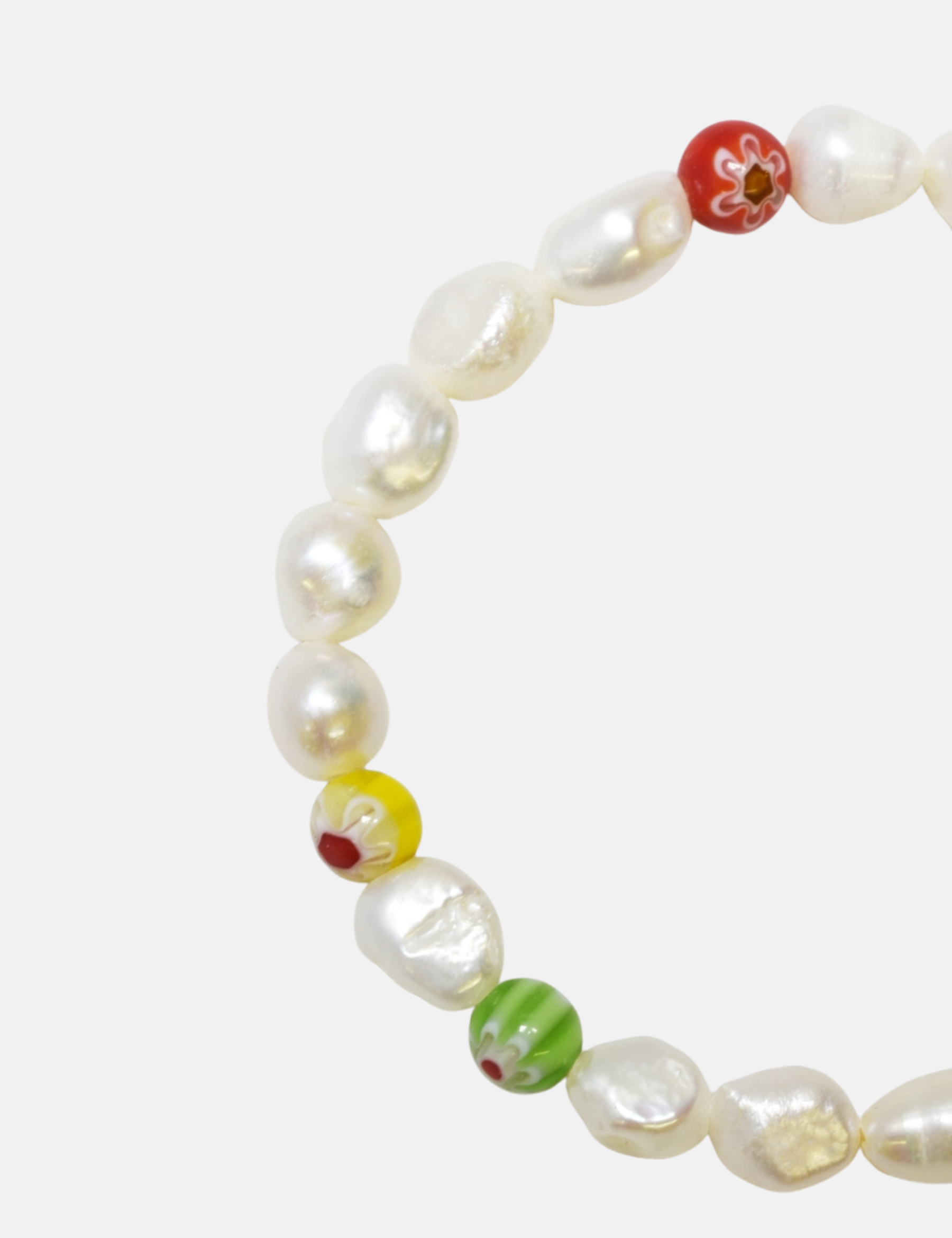 Curated Basics Baroque Pearl Bracelet Men’s Accessories Jewelry for Men Stretchy Athens GA Georgia Kempt Menswear Store Near Me