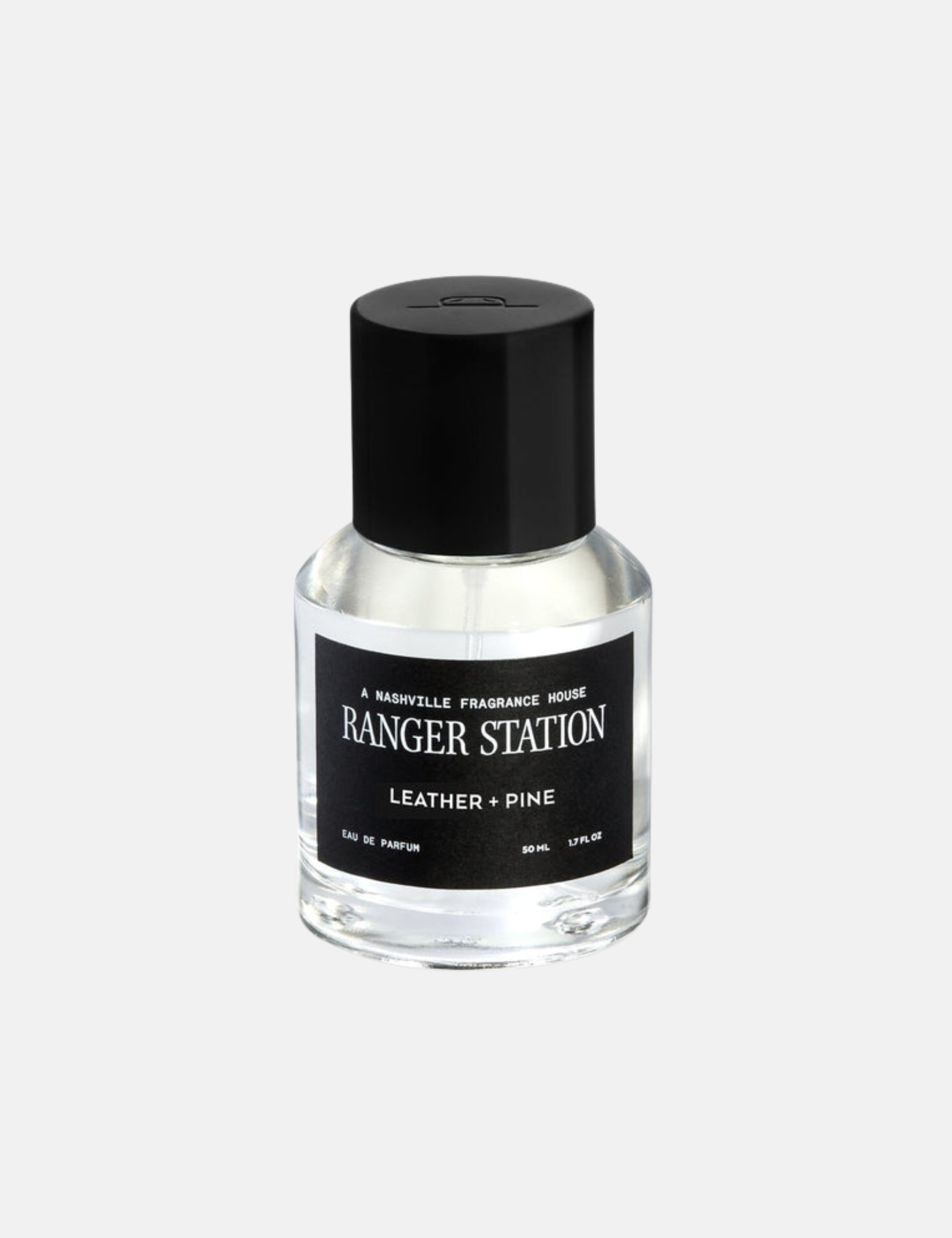 Ranger Station Eau de Parfum in Leather + Pine Scent 50mL bottle front view