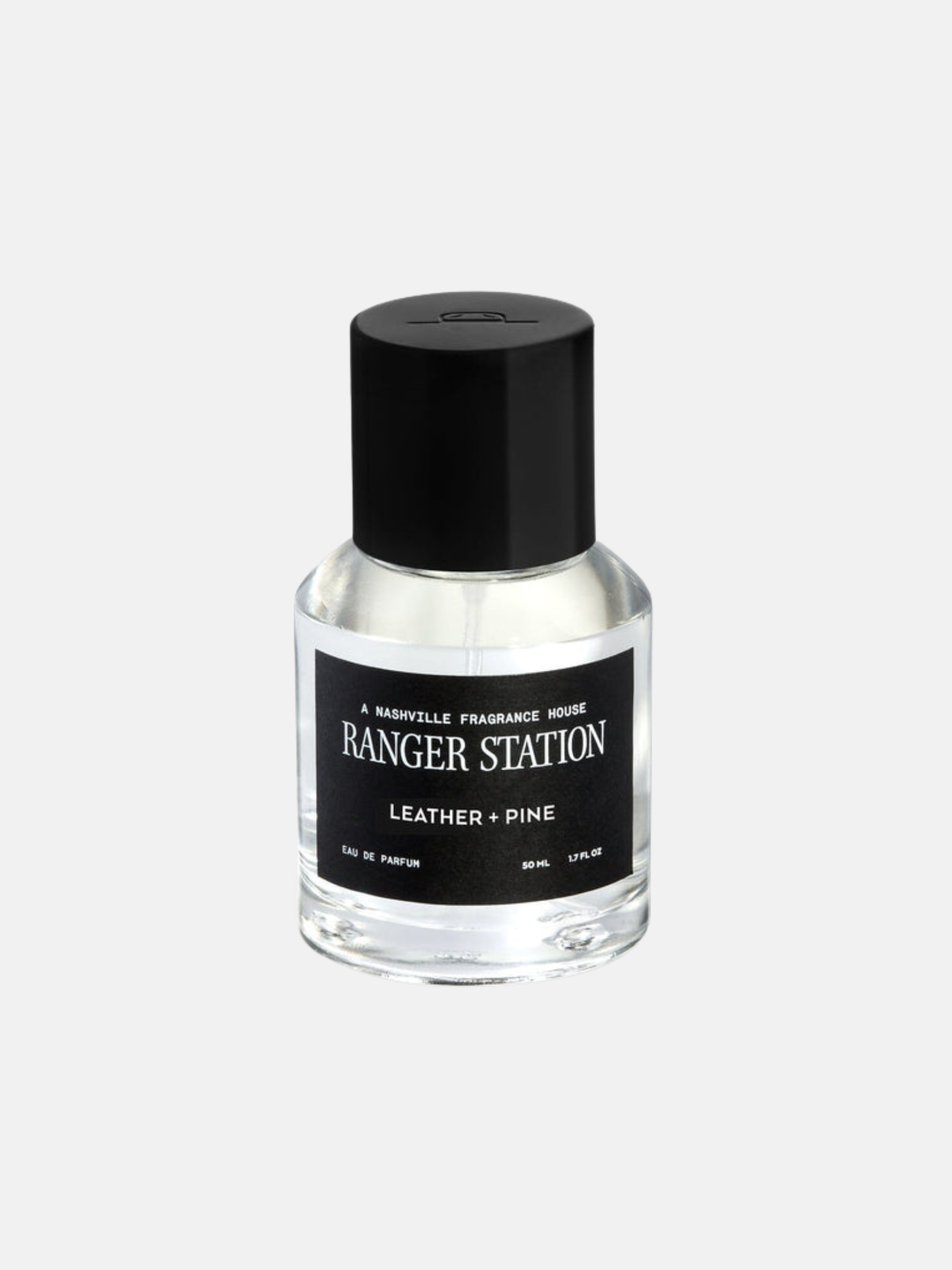 Ranger Station Eau de Parfum in Leather + Pine Scent 50mL bottle front view