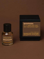 Ranger Station Eau de Parfum in Smooth Operator Scent 50mL bottle front view with box