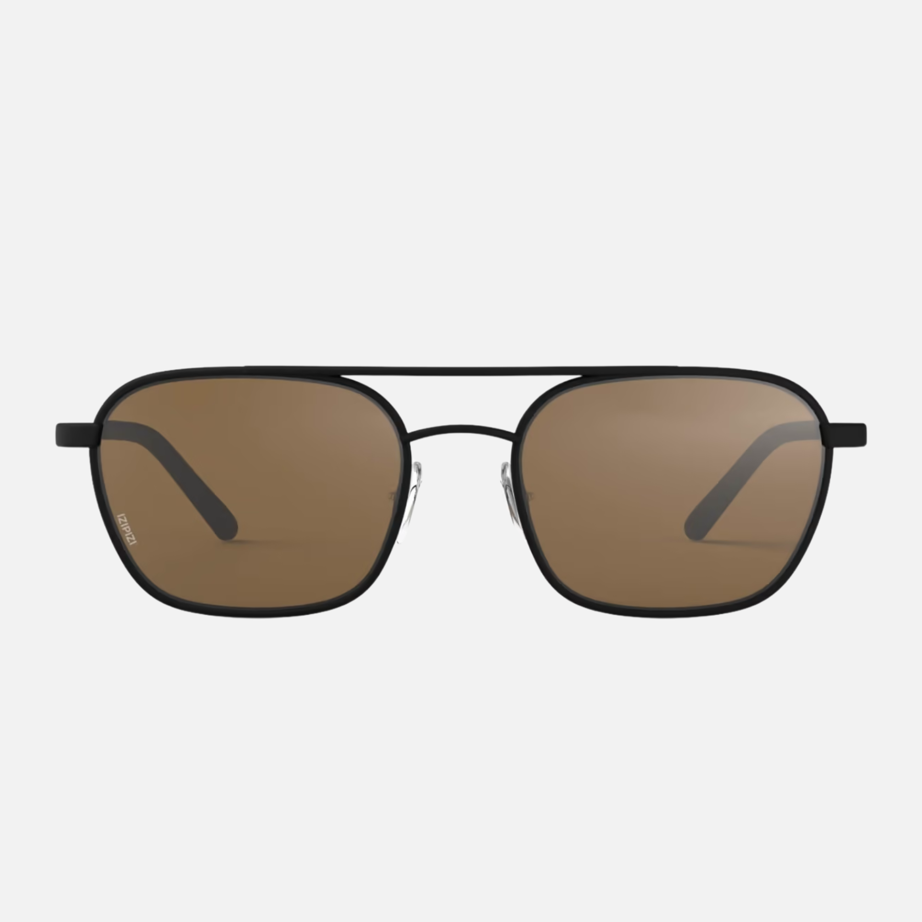 Izipizi Sun Sunglasses Cruise Aviator Black Brown Lenses Men’s Accessories for Men Athens GA Georgia Kempt Menswear Store Near Me