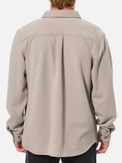 Katin Harold Fleece Jacket Vintage Khaki Cream Eggshell Soft Cozy Men’s Fall Winter Tops for Men Four Front Pocket Button Up Collared Shirt Outerwear Athens GA Georgia Kempt Menswear Store Near Me