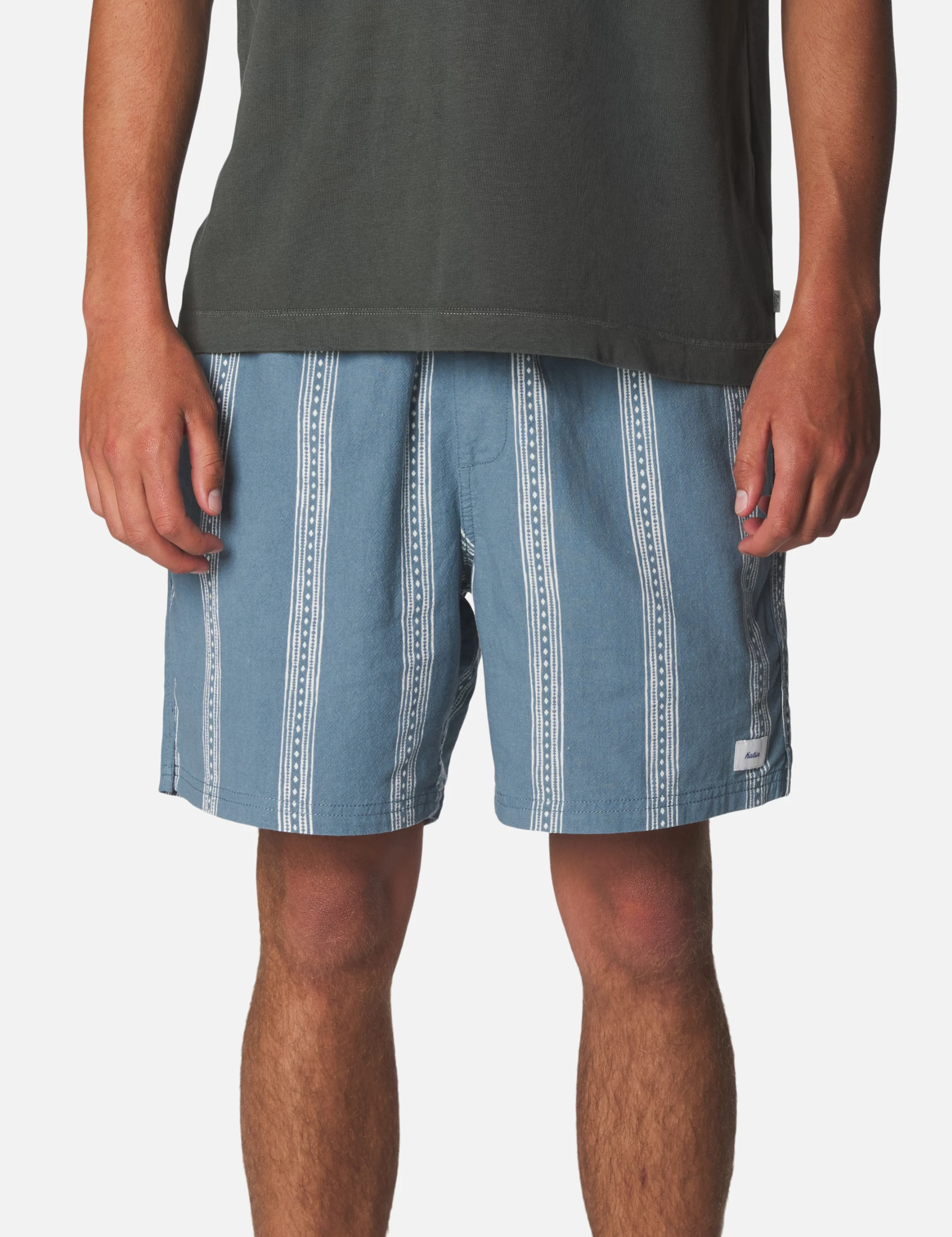 Katin OTG Rover Short Black Wash Habitat Floral Print Hybrid Shorts for Men SPF Moisture Wicking Swim Outdoor Clothes Vacation Shorts for Guys Athens GA Georgia Kempt Menswear Store Near Me