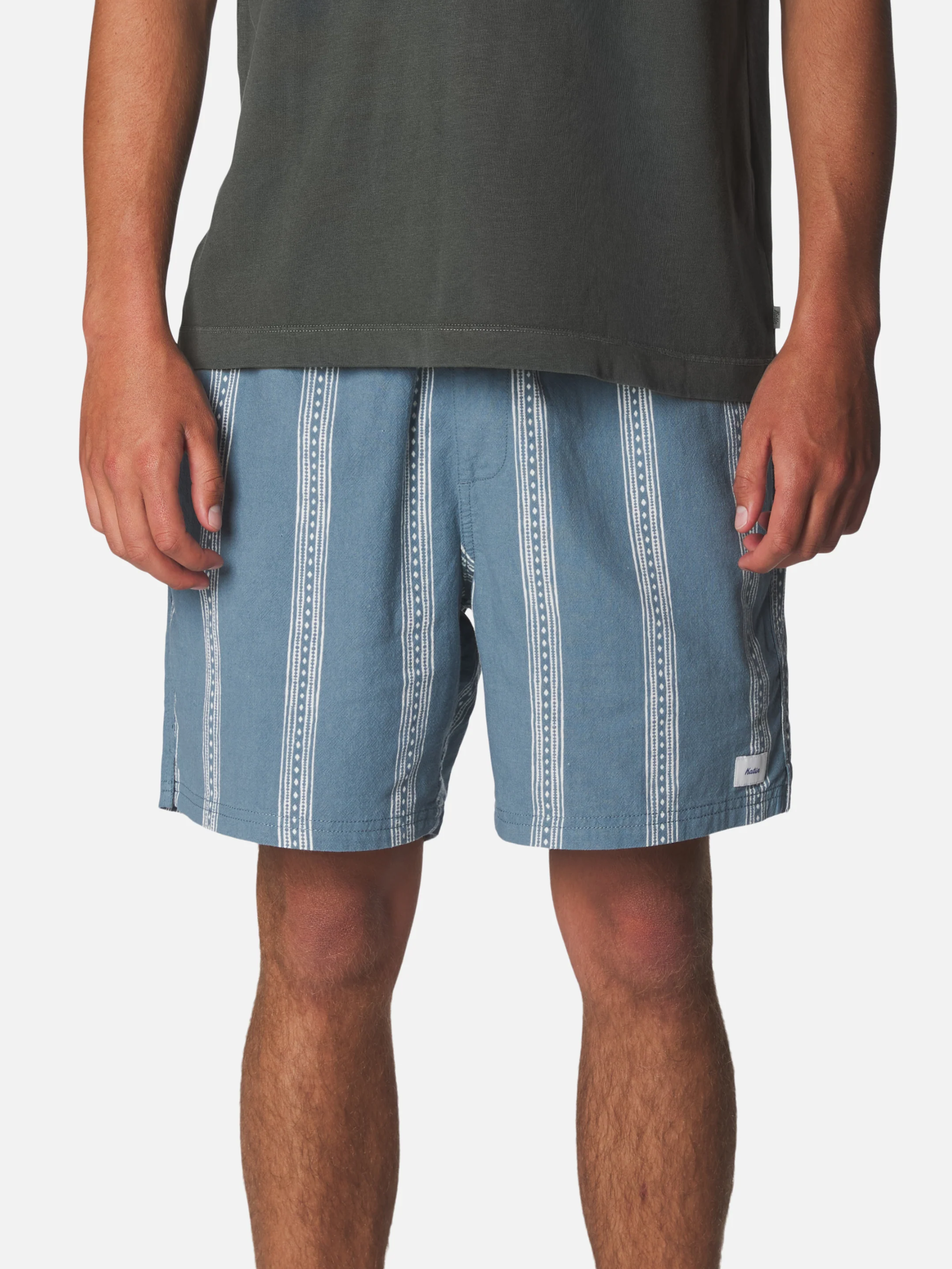 Katin OTG Rover Short Black Wash Habitat Floral Print Hybrid Shorts for Men SPF Moisture Wicking Swim Outdoor Clothes Vacation Shorts for Guys Athens GA Georgia Kempt Menswear Store Near Me