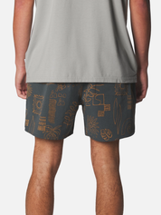 Katin OTG Rover Short Black Wash Habitat Floral Print Hybrid Shorts for Men SPF Moisture Wicking Swim Outdoor Clothes Vacation Shorts for Guys Athens GA Georgia Kempt Menswear Store Near Me