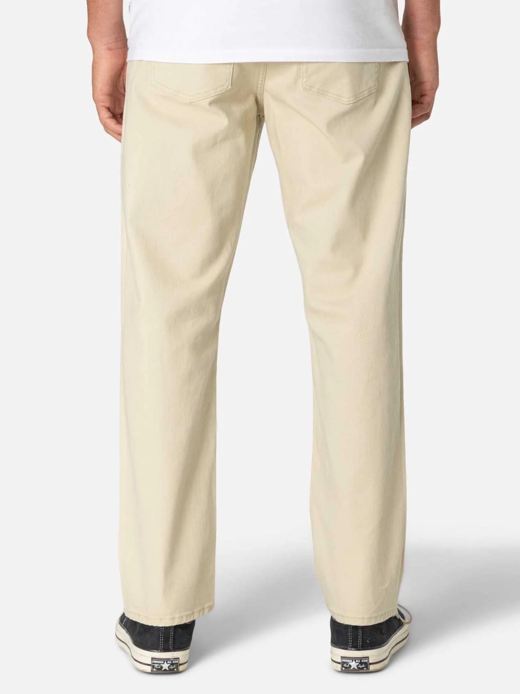 Katin Ren 57 Classic Straight Bull Denim Relaxed Straight Fit Men’s Jeans Bottoms for Men Spring Summer Outfits Birch Cream White Jeans for Guys Athens GA Georgia Kempt Menswear Store Near Me