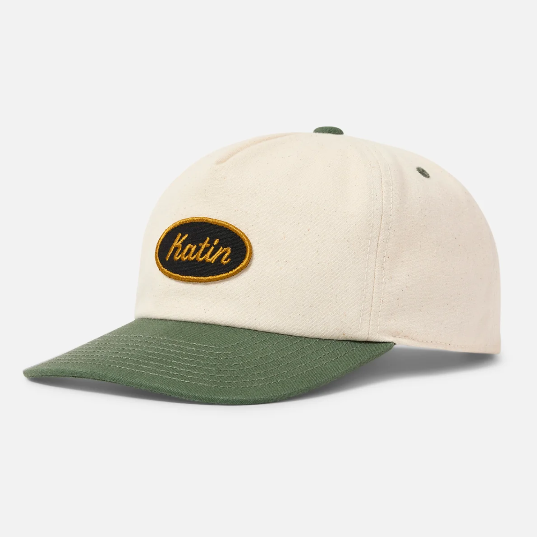 Katin Roadside Hat Duck Green Bill Cream Patch Men’s Accessories Athens GA Georgia Menswear Store Near Me