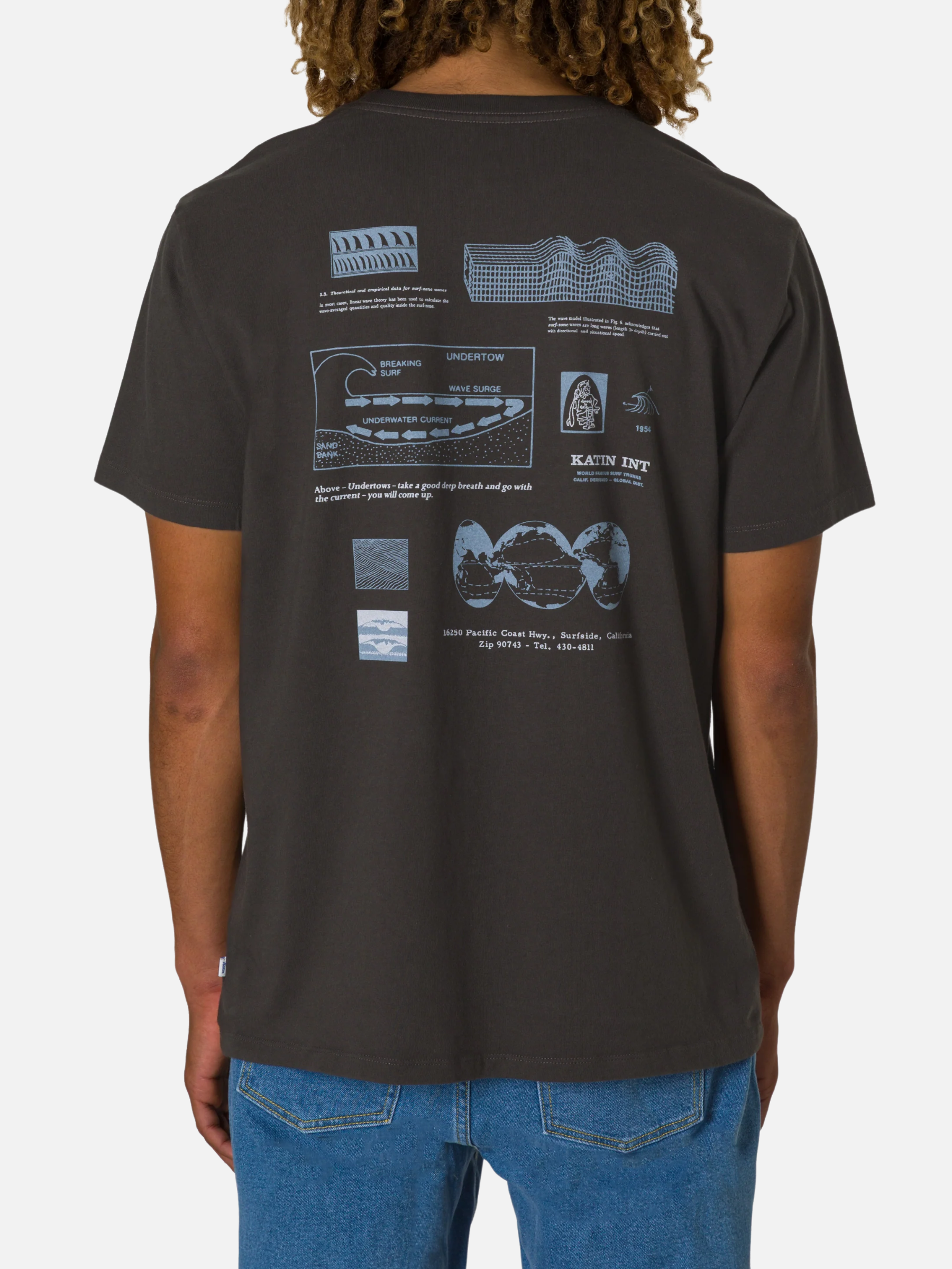 Katin Undercurrent Tee Graphic Tee T-Shirt SS Short Sleeve Top for Men Men’s Spring Summer Tops Shirts for Guys Black Wash Athens GA Georgia Kempt Menswear Store Near Me