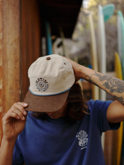 Katin Wilona Hat Brown Blue Cord Corduroy Texture Men’s Accessories for Men Hats for Guys Gifts Kempt Menswear Store near Me