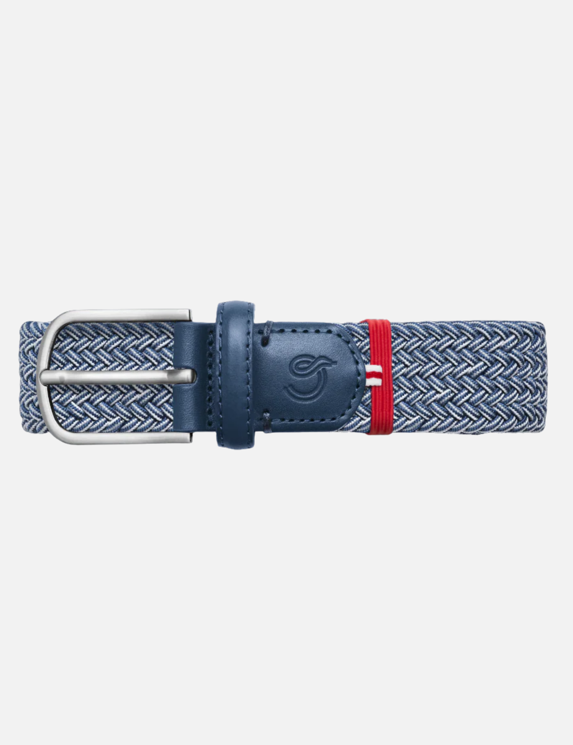La Boucle Stretch Belt Deauville Blue Belts Adjustable Comfortable Belting for Men Silver Buckle Fun Accessories for Guys Athens GA Georgia Kempt Menswear Store Near Me