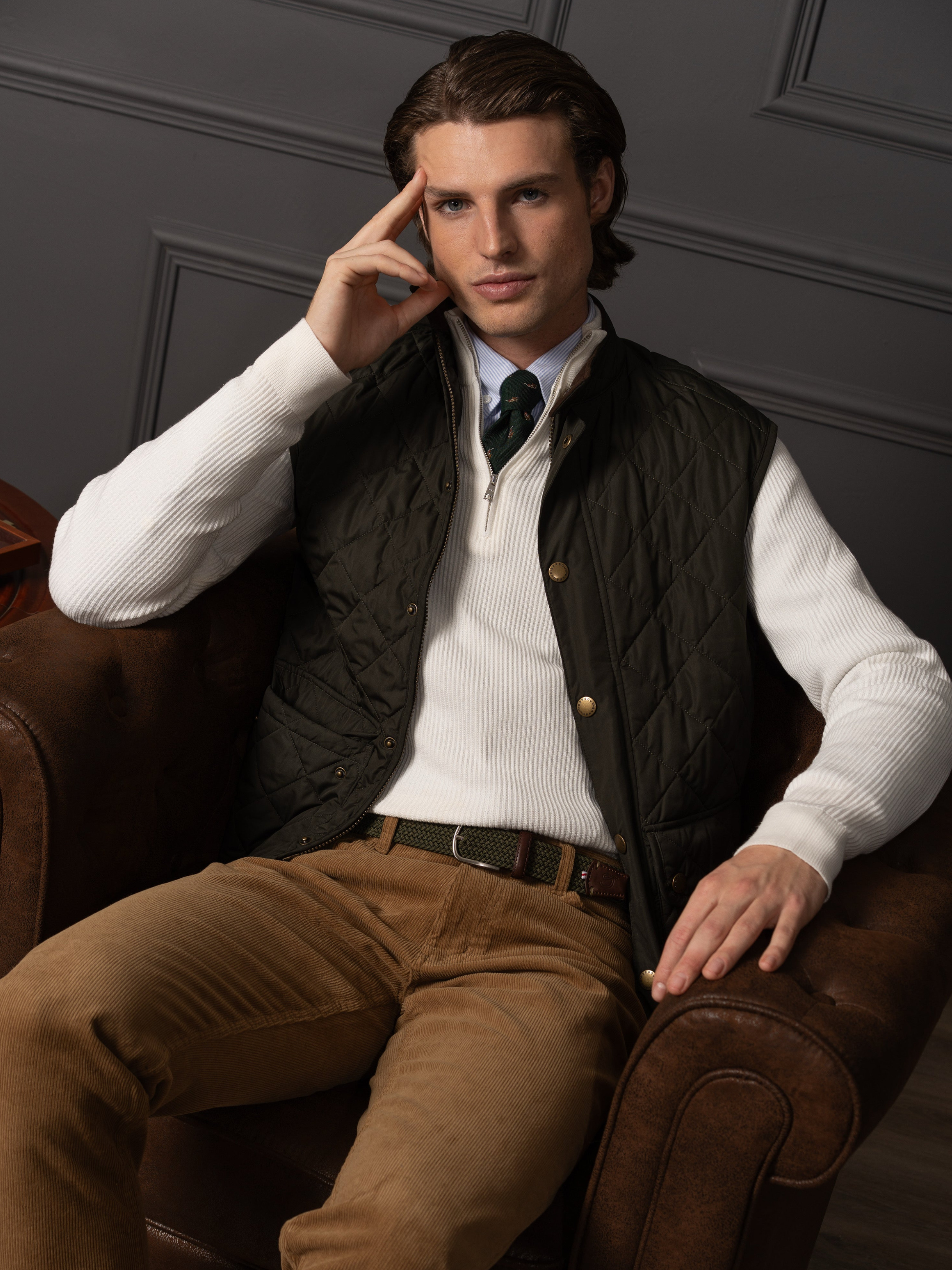 La Boucle Stretch Belt Edinburgh Green Belts Adjustable Comfortable Belting for Men Silver Buckle Fun Accessories for Guys Athens GA Georgia Kempt Menswear Store Near Me