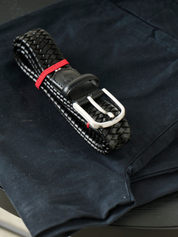 La Boucle Milano Leather Belt - Black