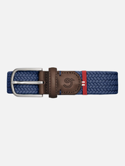 La Boucle Stretch Belt Paris Navy Blue Belts Adjustable Comfortable Belting for Men Silver Buckle Fun Accessories for Guys Athens GA Georgia Kempt Menswear Store Near Me